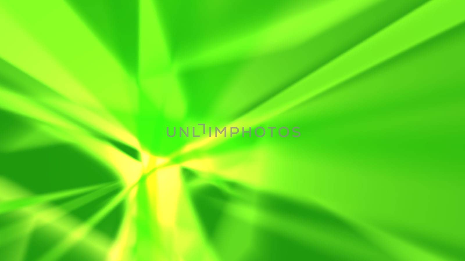 Green abstract background - sharp-cornered luminous shapes. Resolution of multiple HD.