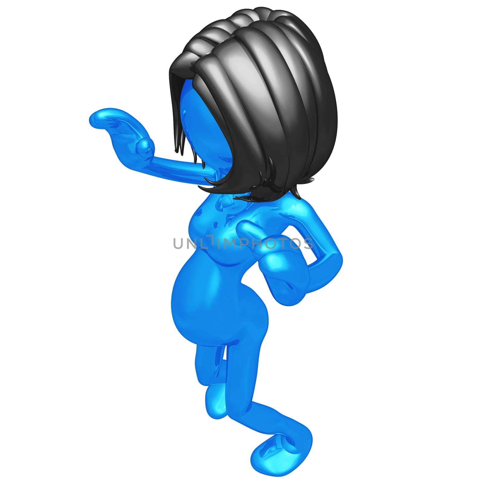 A Concept And Presentation Figure In 3D