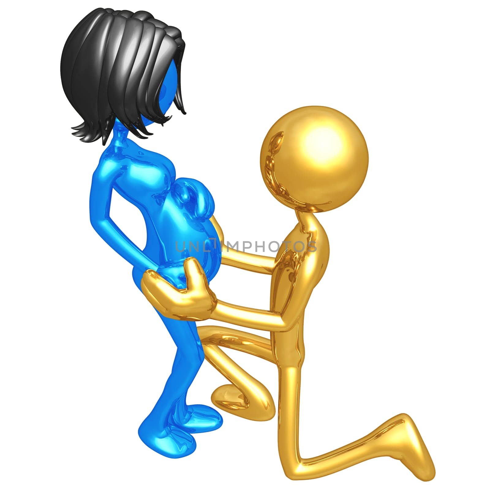 A Concept And Presentation Figure In 3D