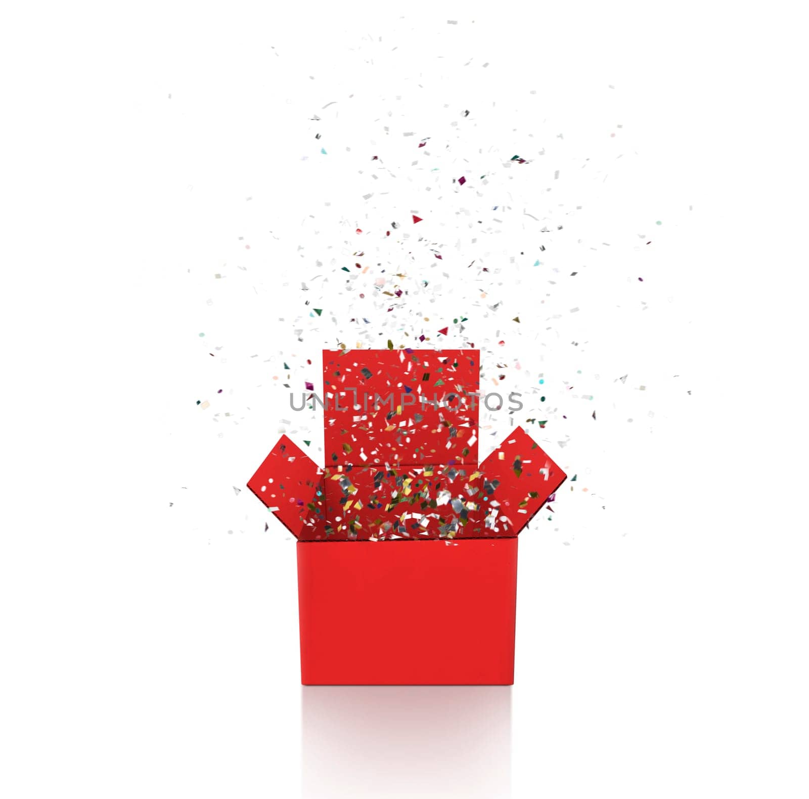 Open the red gift boxes and join the scatters to win prizes
