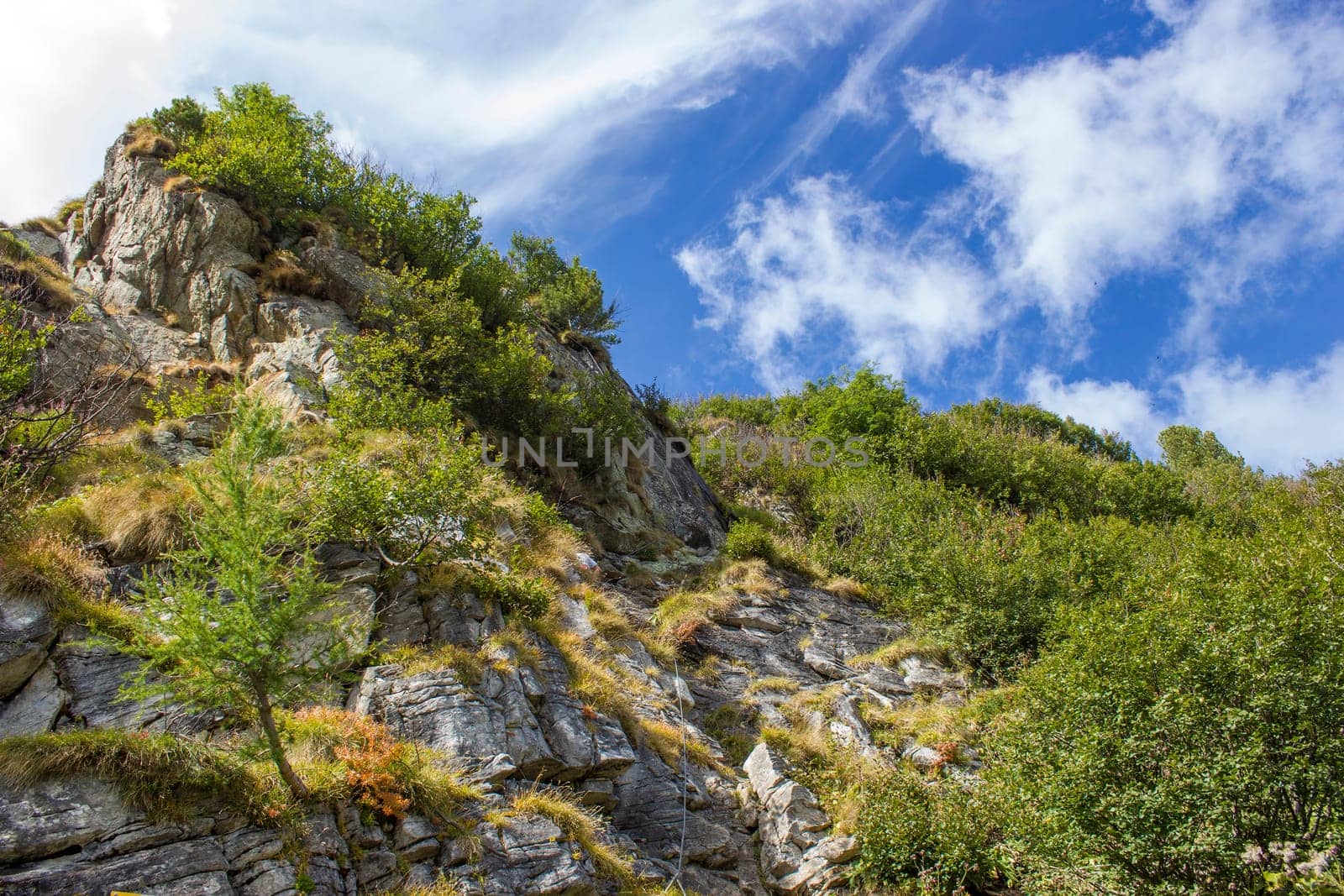 Landscape in Austian Alps, Steiermark, Austria