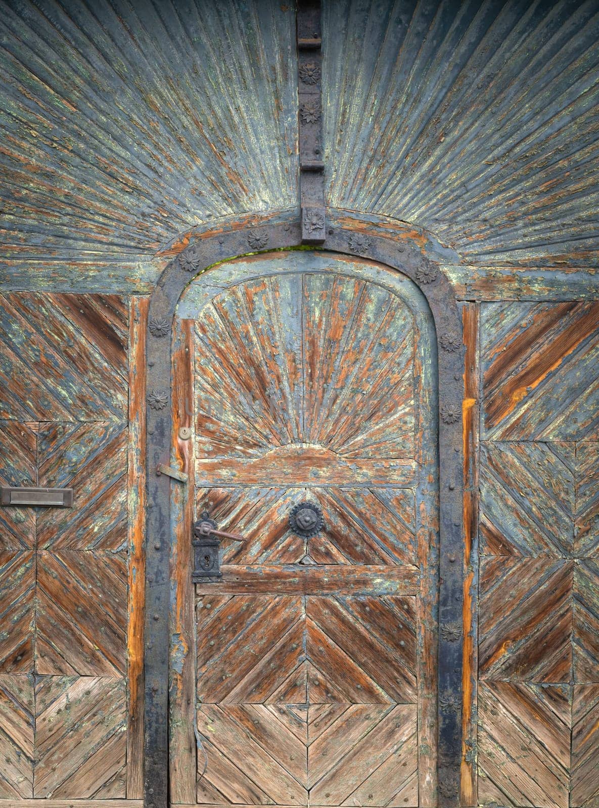 Burgenland old wooden door