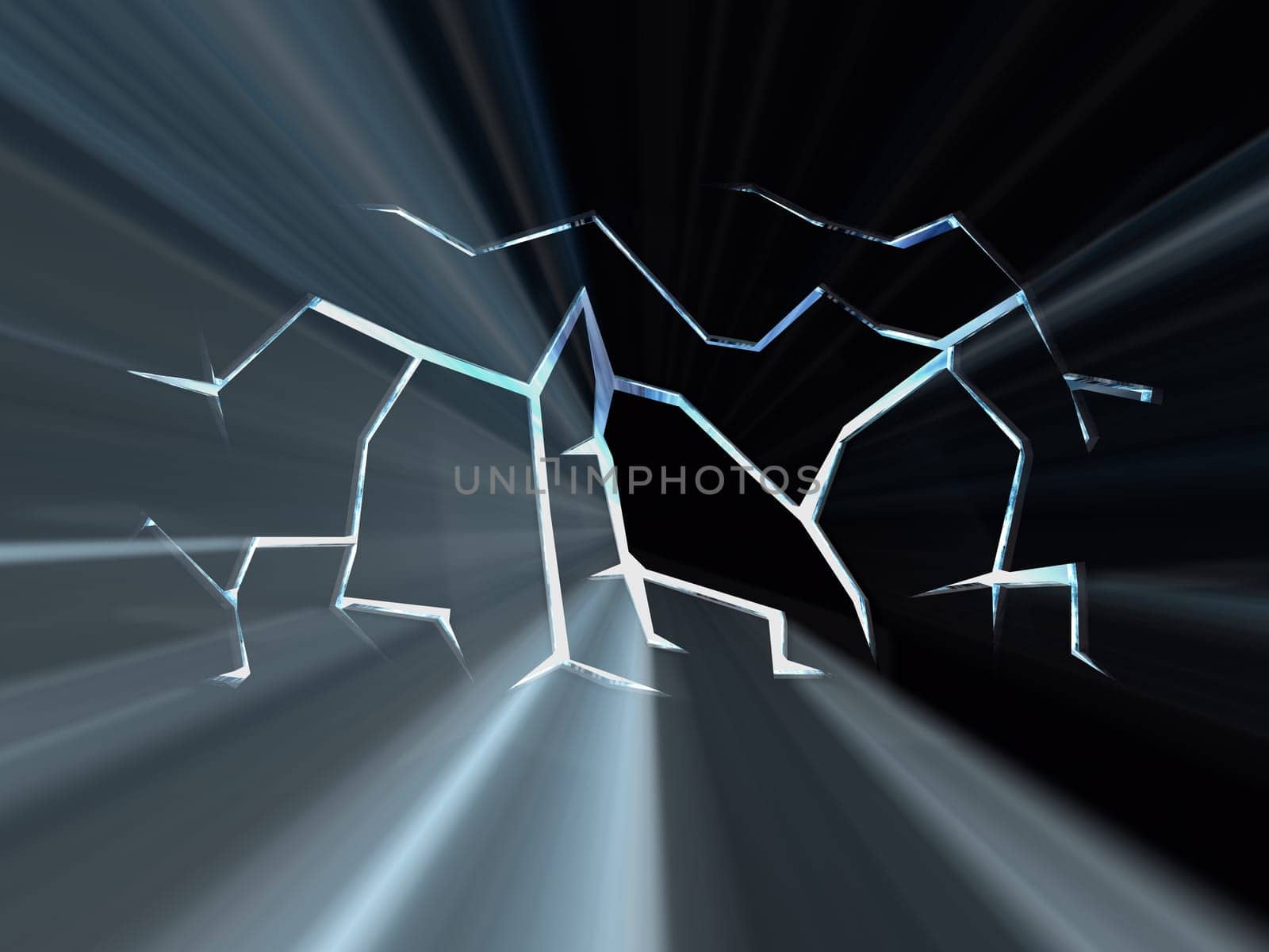 abstract background 3d red blue volume light