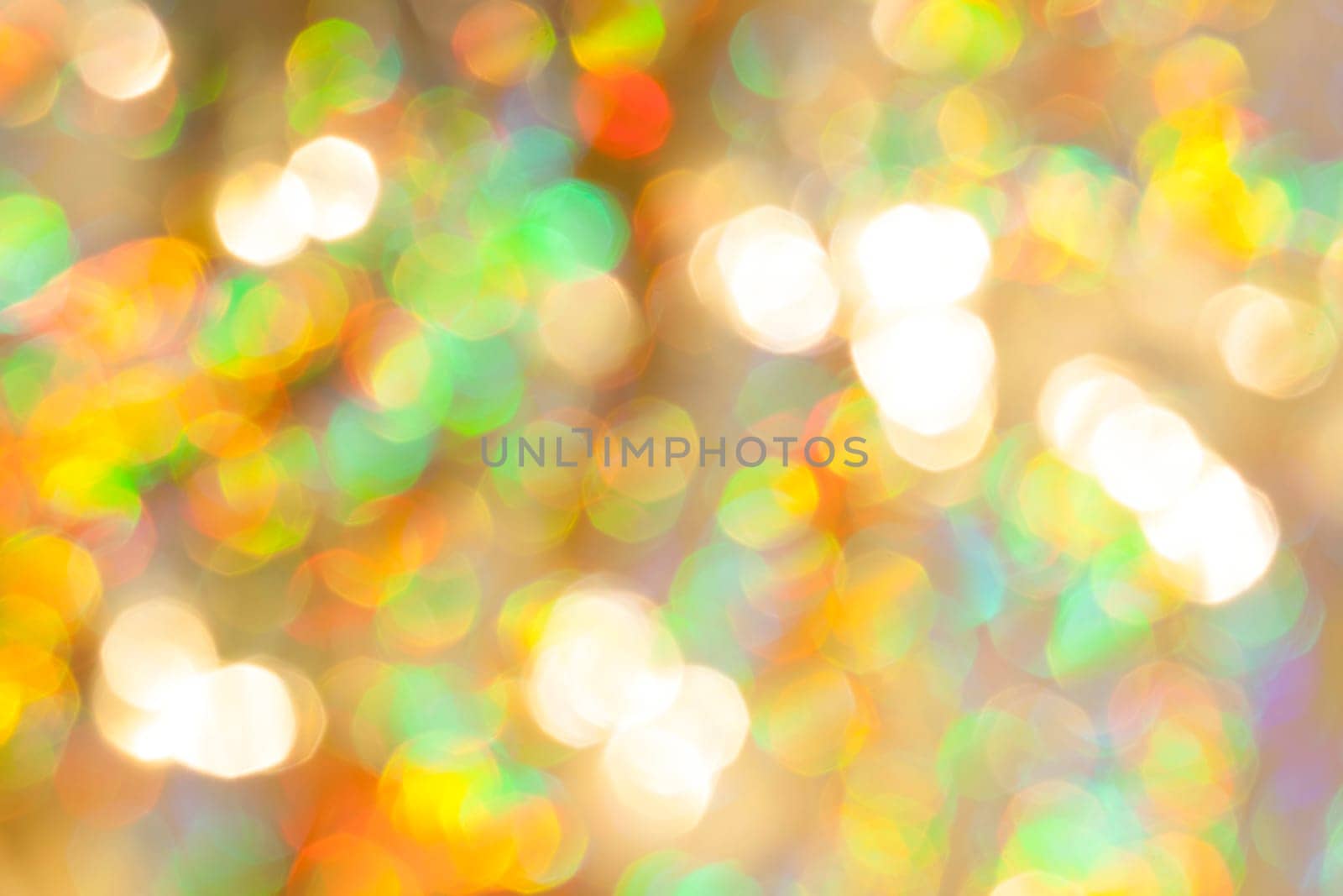 Light golden abstract Christmas background