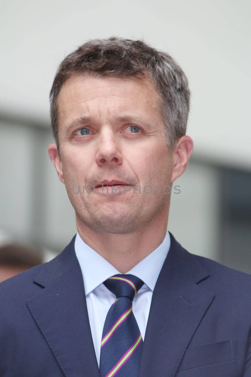 Crown Prince Frederik ,the Daenian Crown Prince Frederik visits the Asklepios Klinik Barmbek,Hamburg,19.05.2015