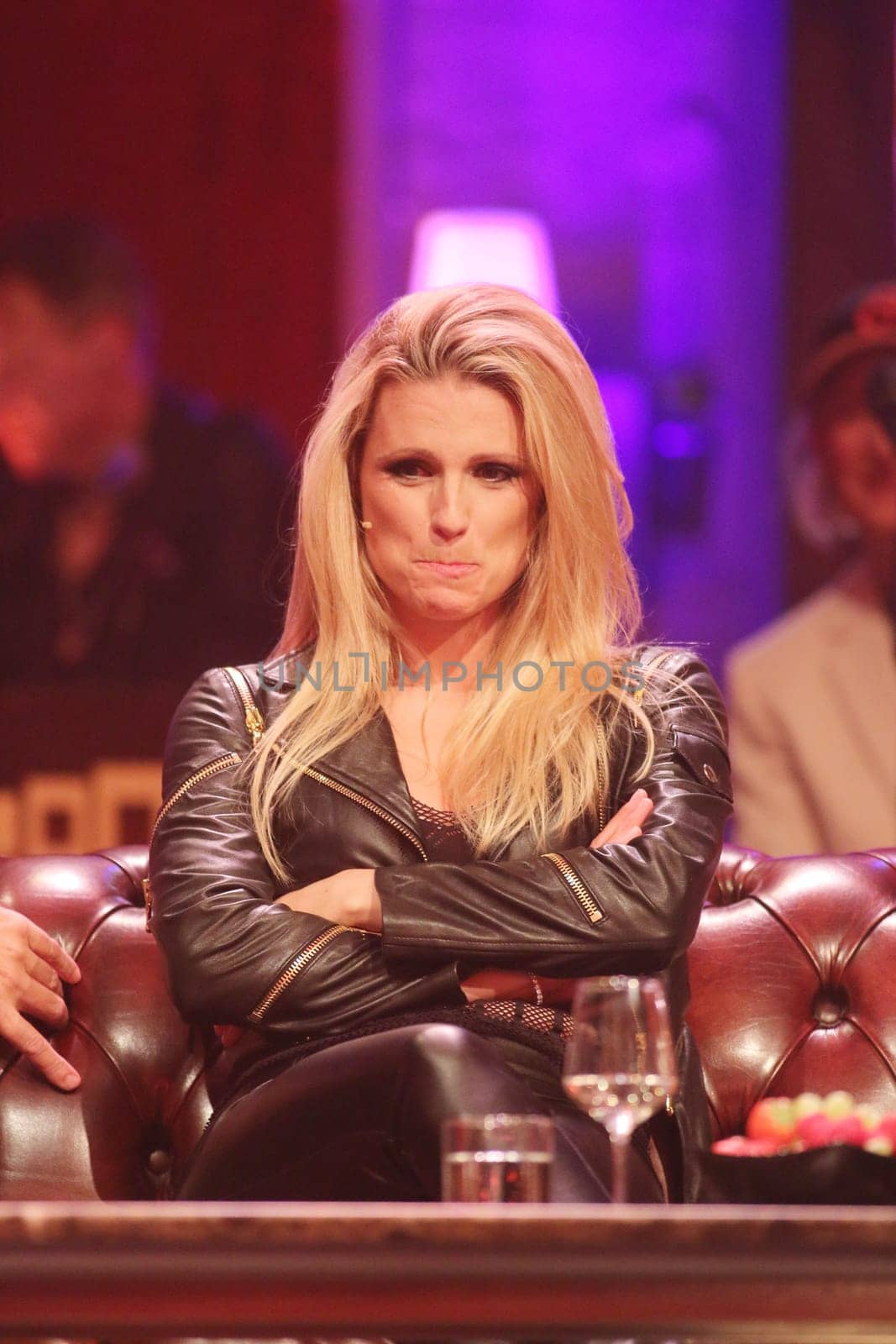 Michelle Hunziker,birthday show by Thomas Gottschalk on RTL,Berlin,18.05.2015