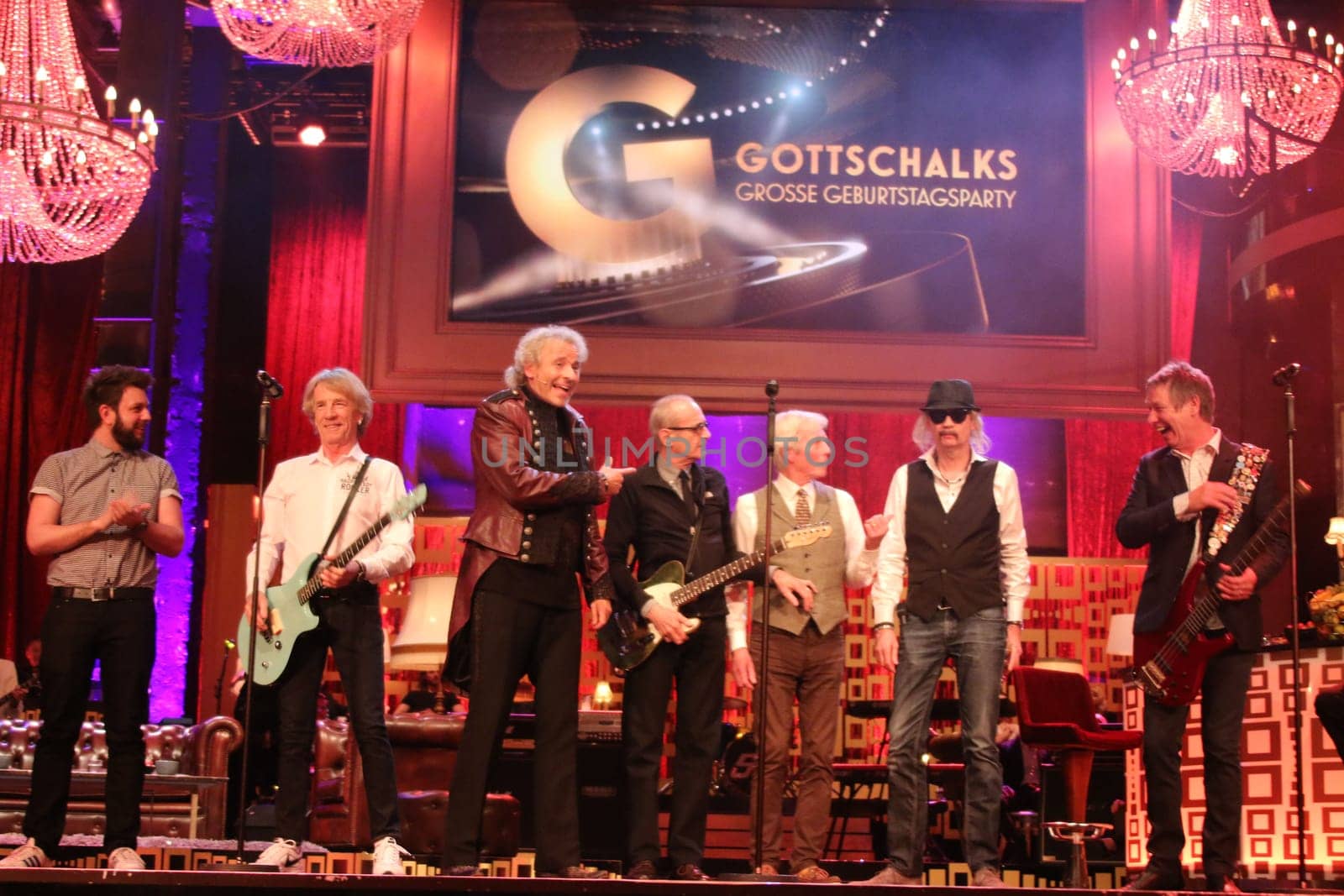 Thomas Gottschalk,Status Quo,Guenther Jauch,birthday show by Thomas Gottschalk on RTL,Berlin,18.05.2015