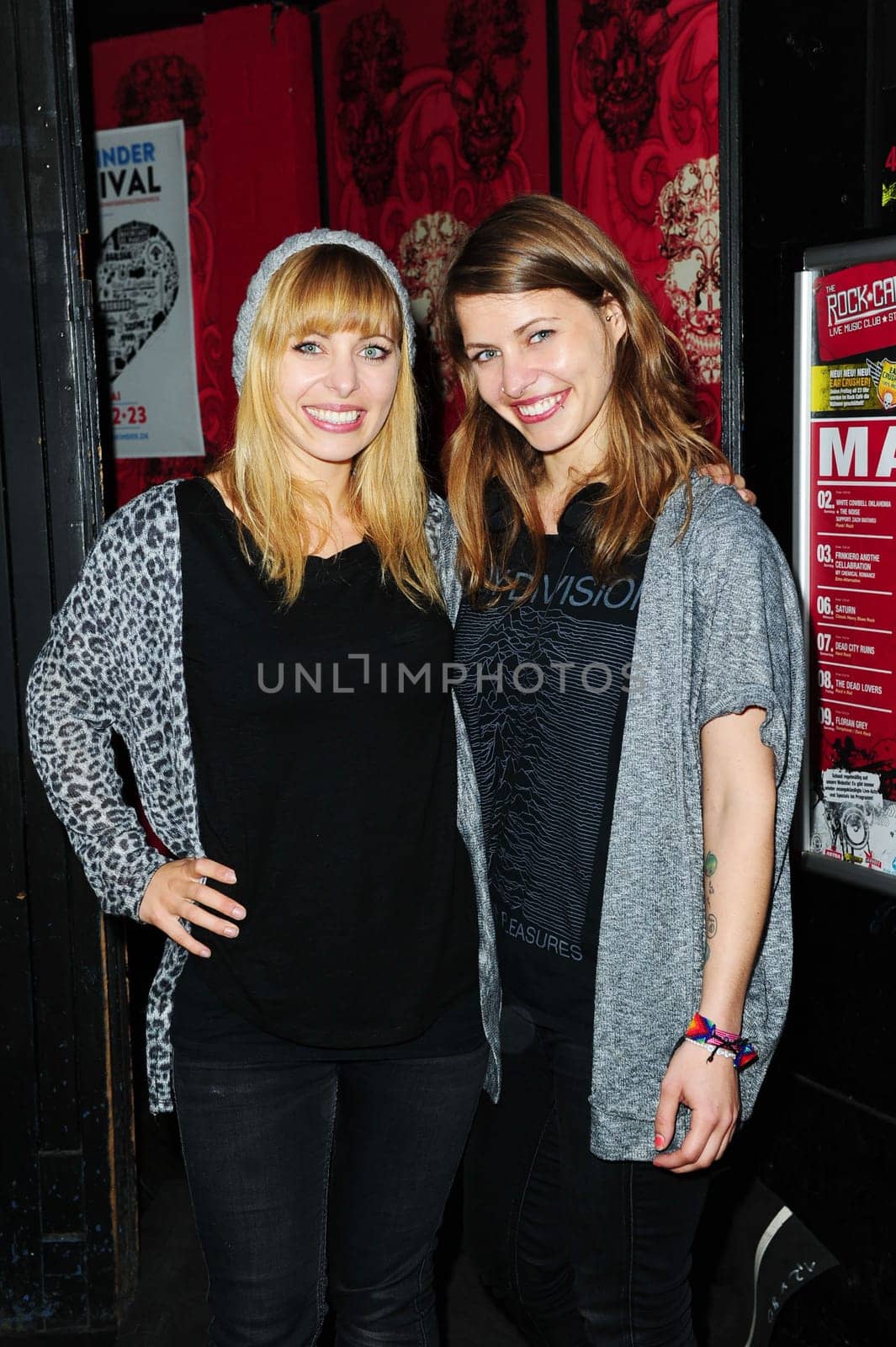 Cinematographer Monika Plura and director Martina Plura,suburban rocker,Hamburg,18.05.2015