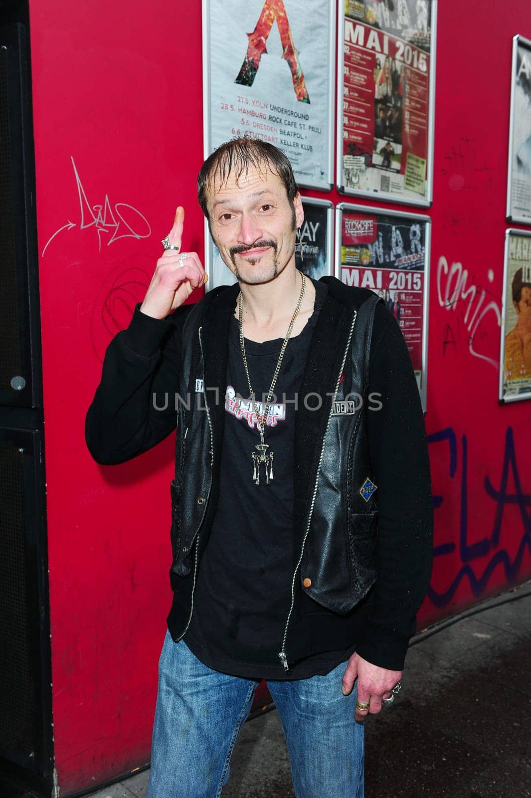 David Scheller,suburban rocker,Hamburg,May 18,2015