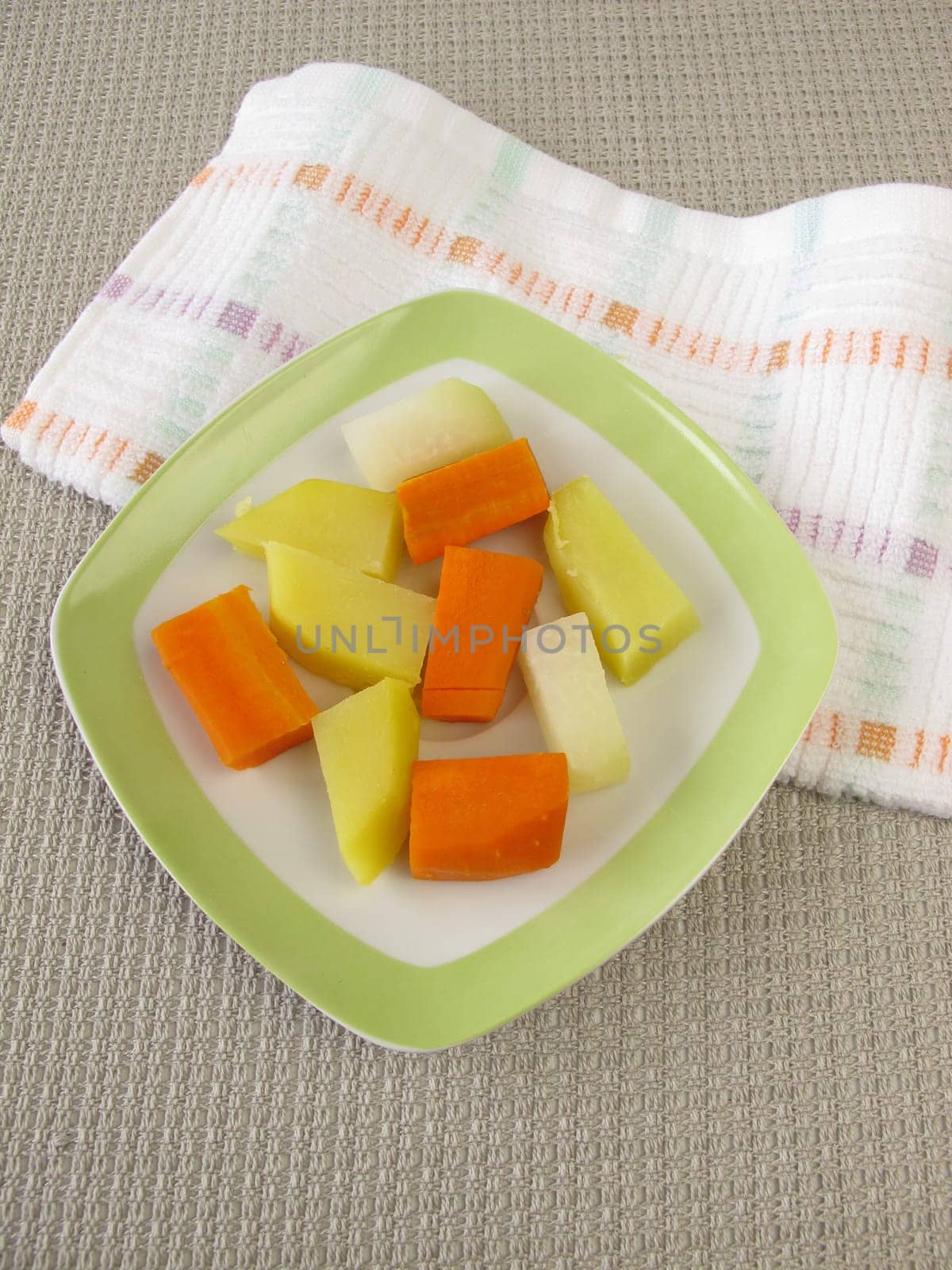 Piece food for babies for baby-led weaning
