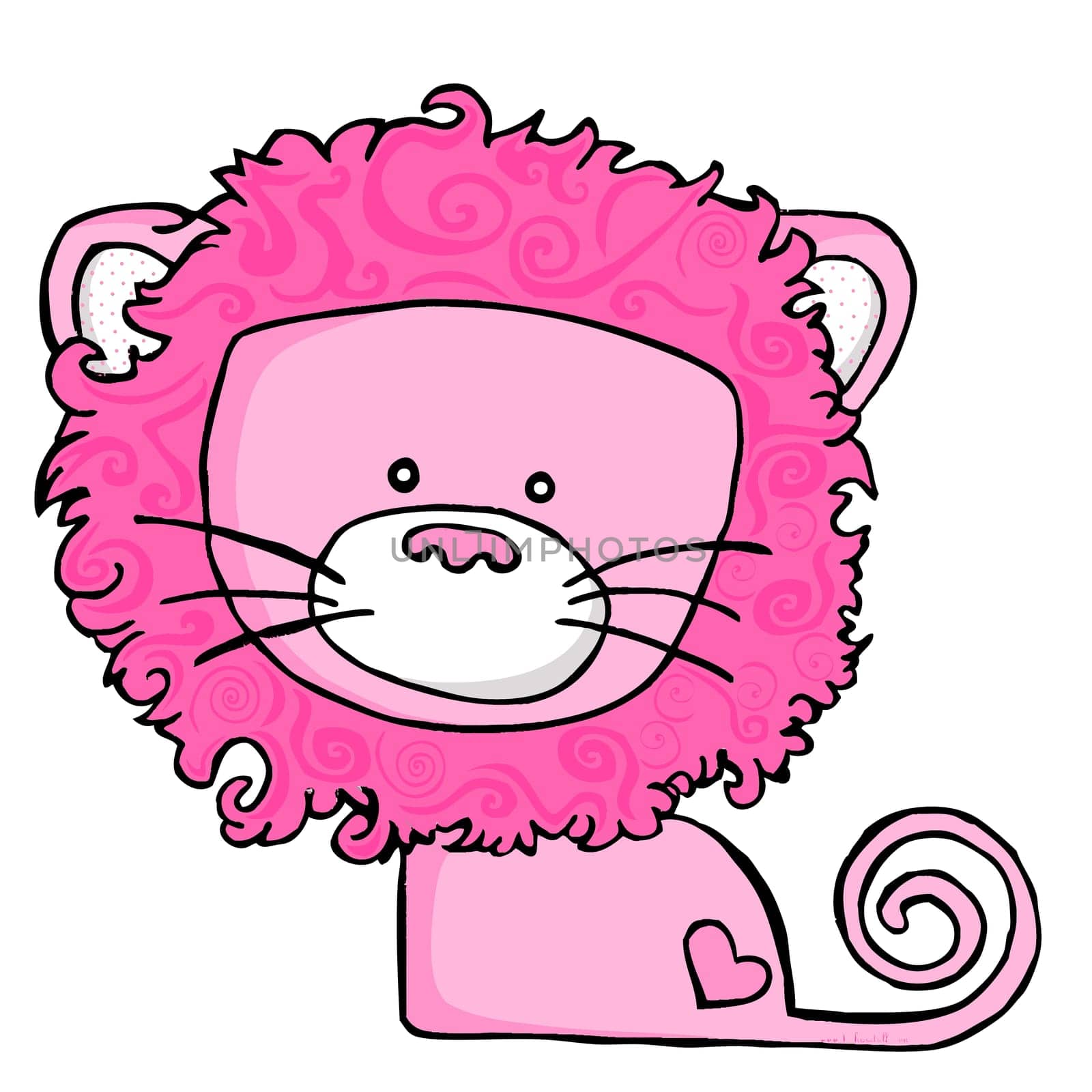 Pink Lion