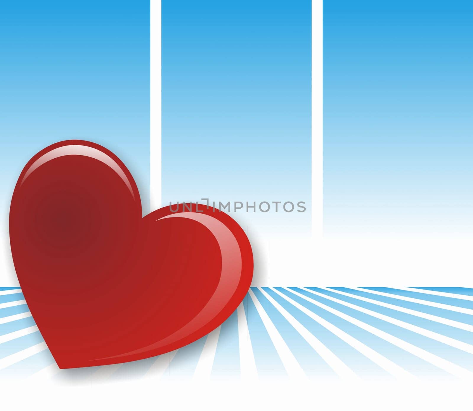 handmade paper hearts background