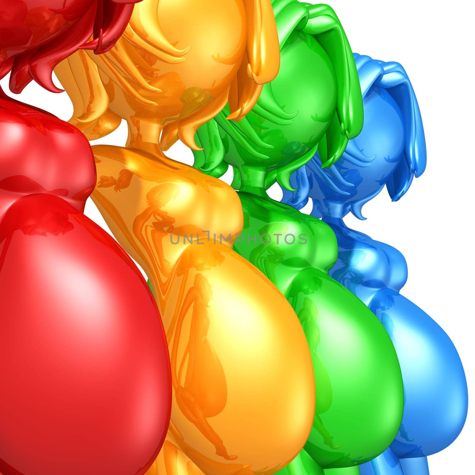A Concept And Presentation Figure In 3D