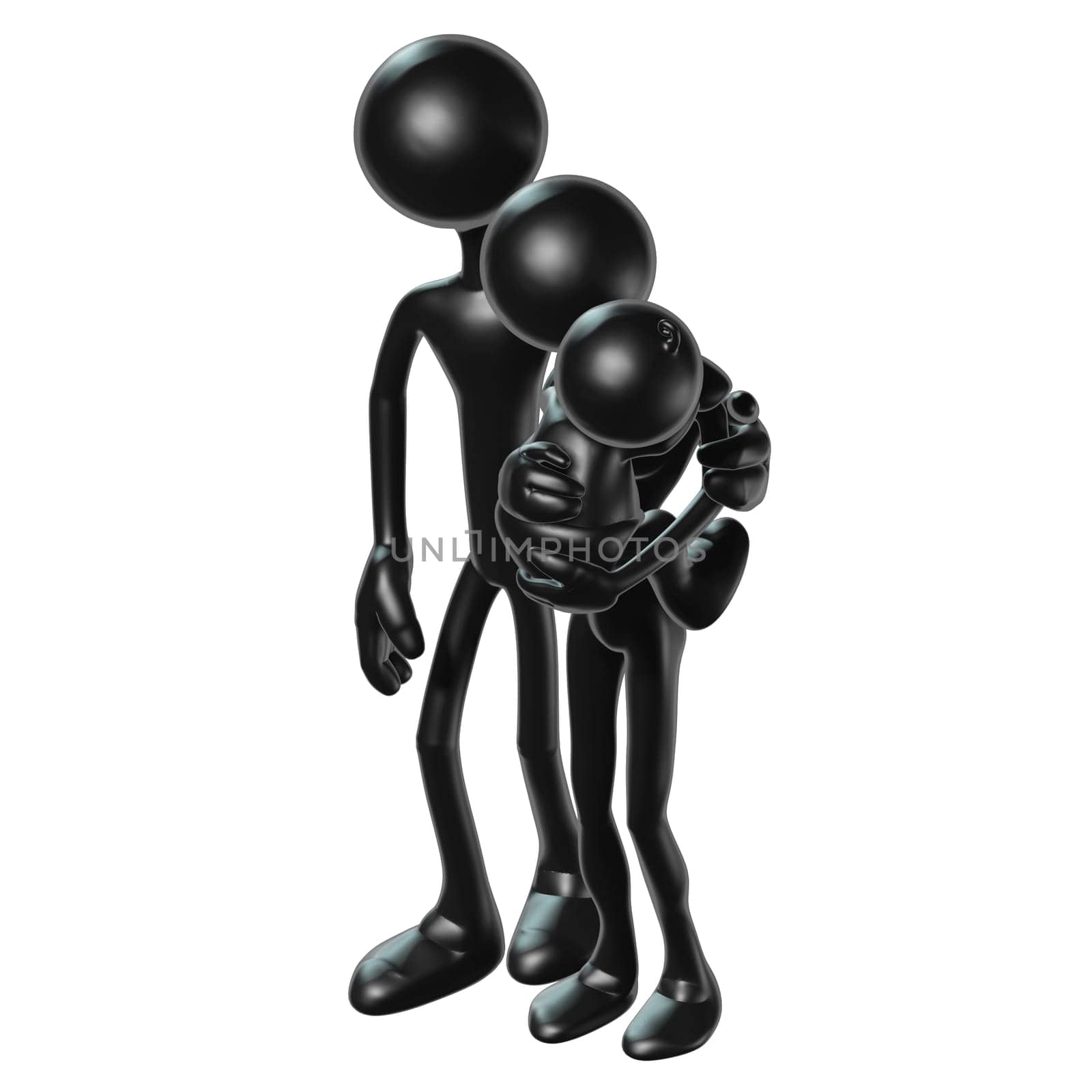A Concept And Presentation Figure In 3D