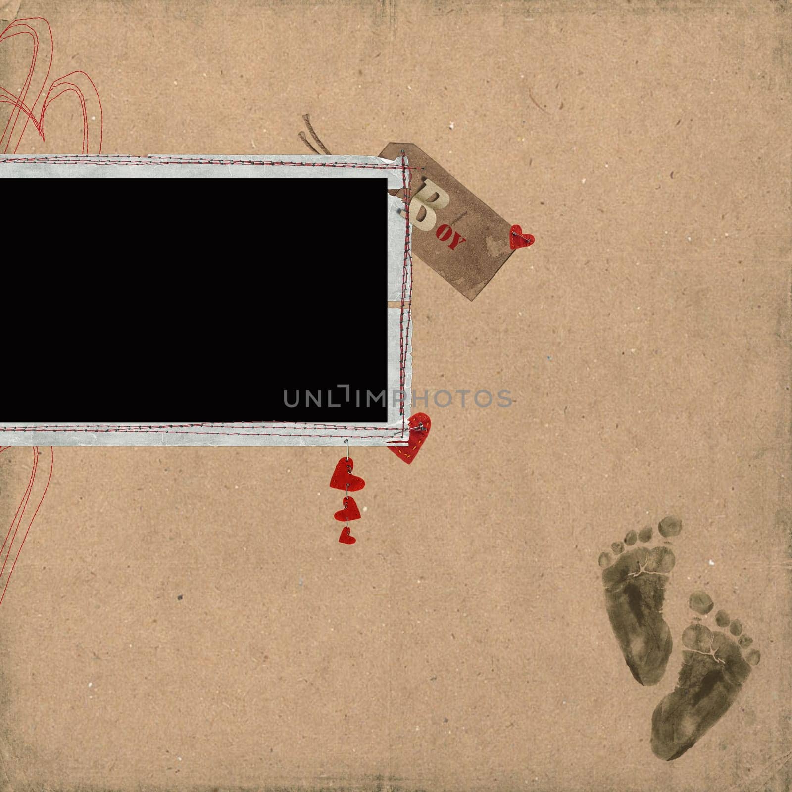 baby boy - grunge photo album