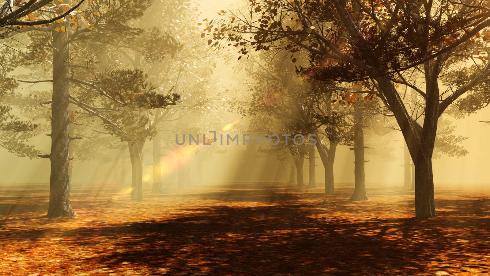 3D illustration Background for advertising and wallpaper in nature and advertising scene. 3D rendering in decorative concept