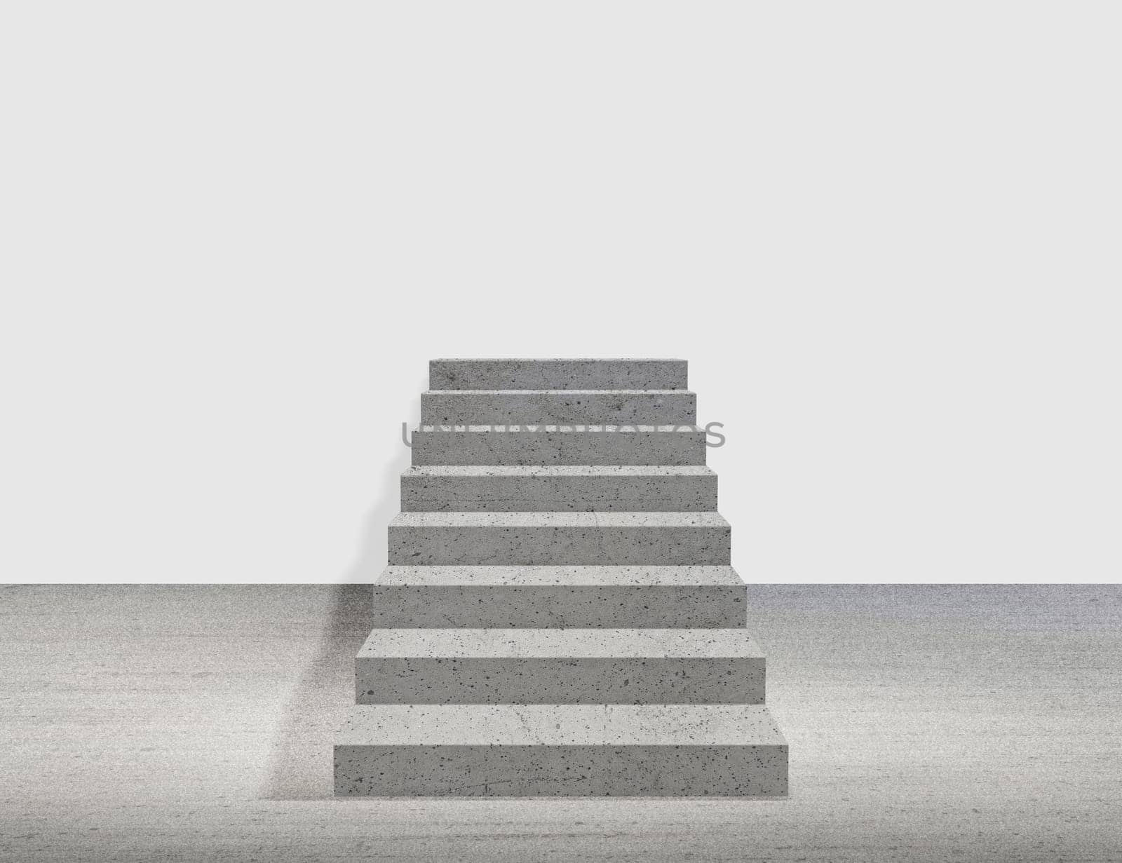 Ladder in business concept. 3d render