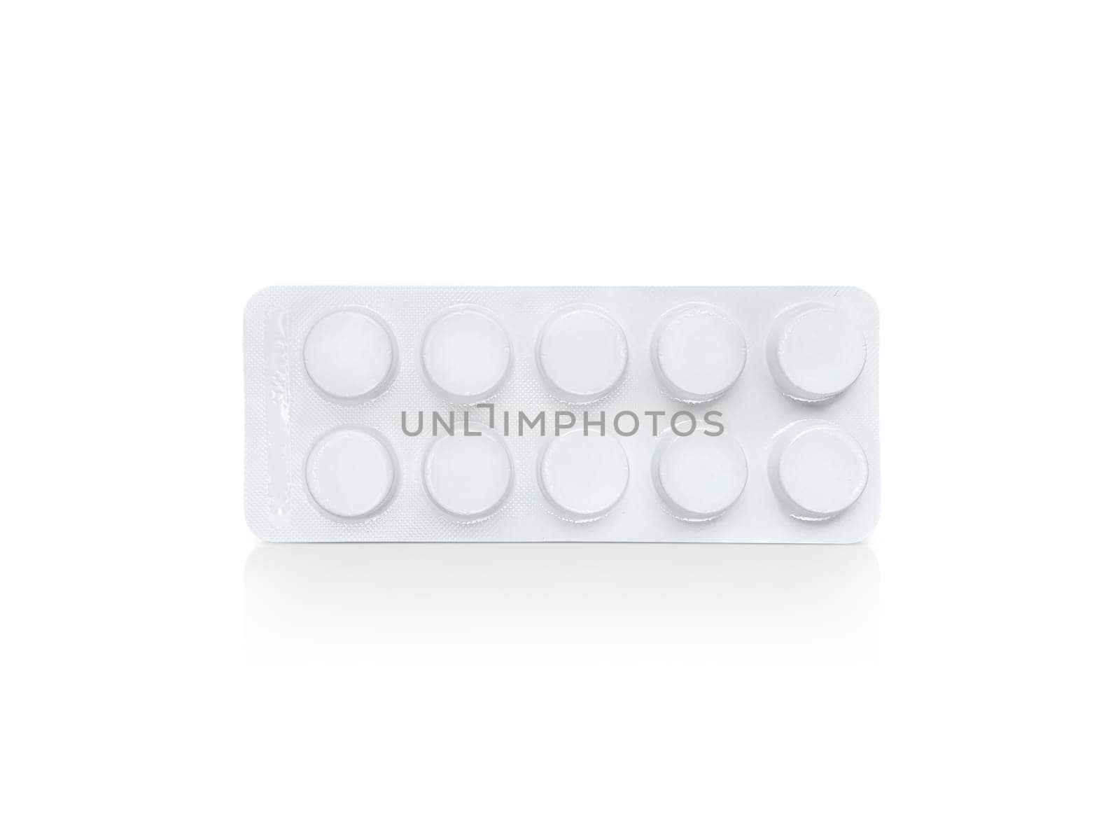 pharmaceutical over the counter or prescription pills isolated over white background