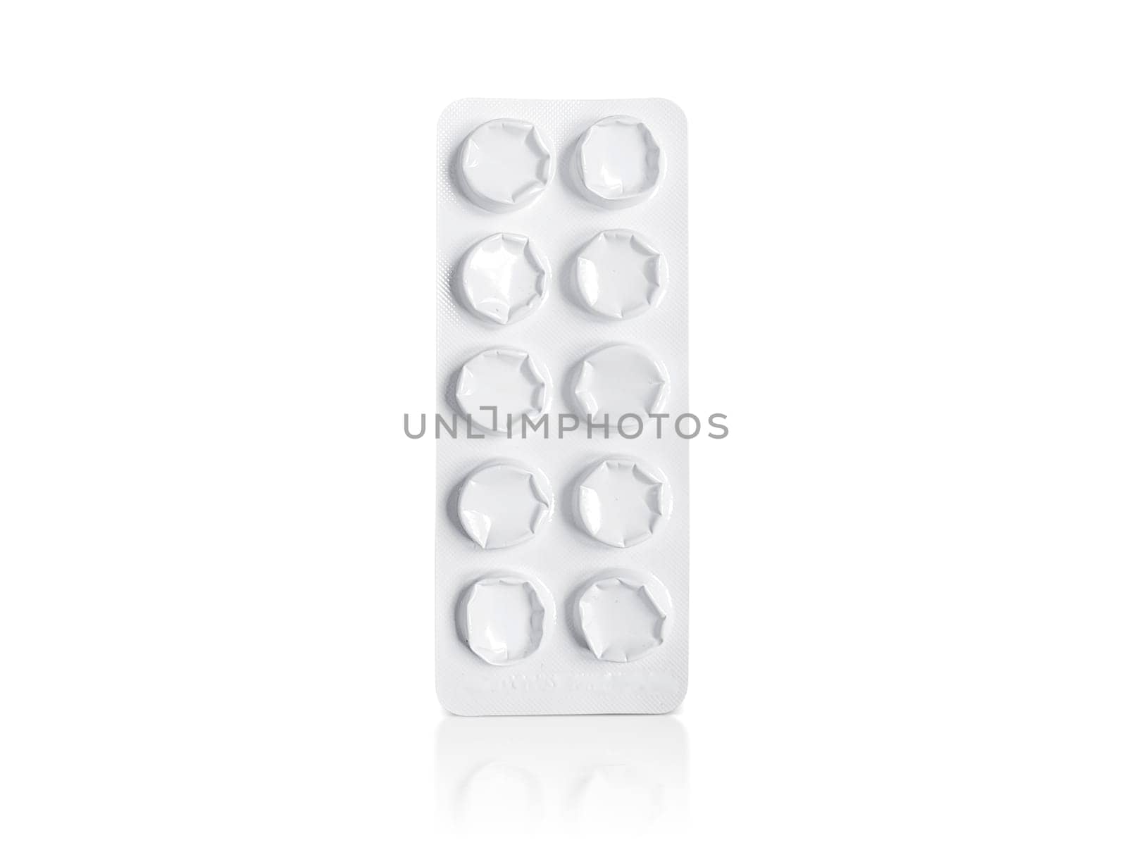 Package Used pills. Pharmacy and medicine concept