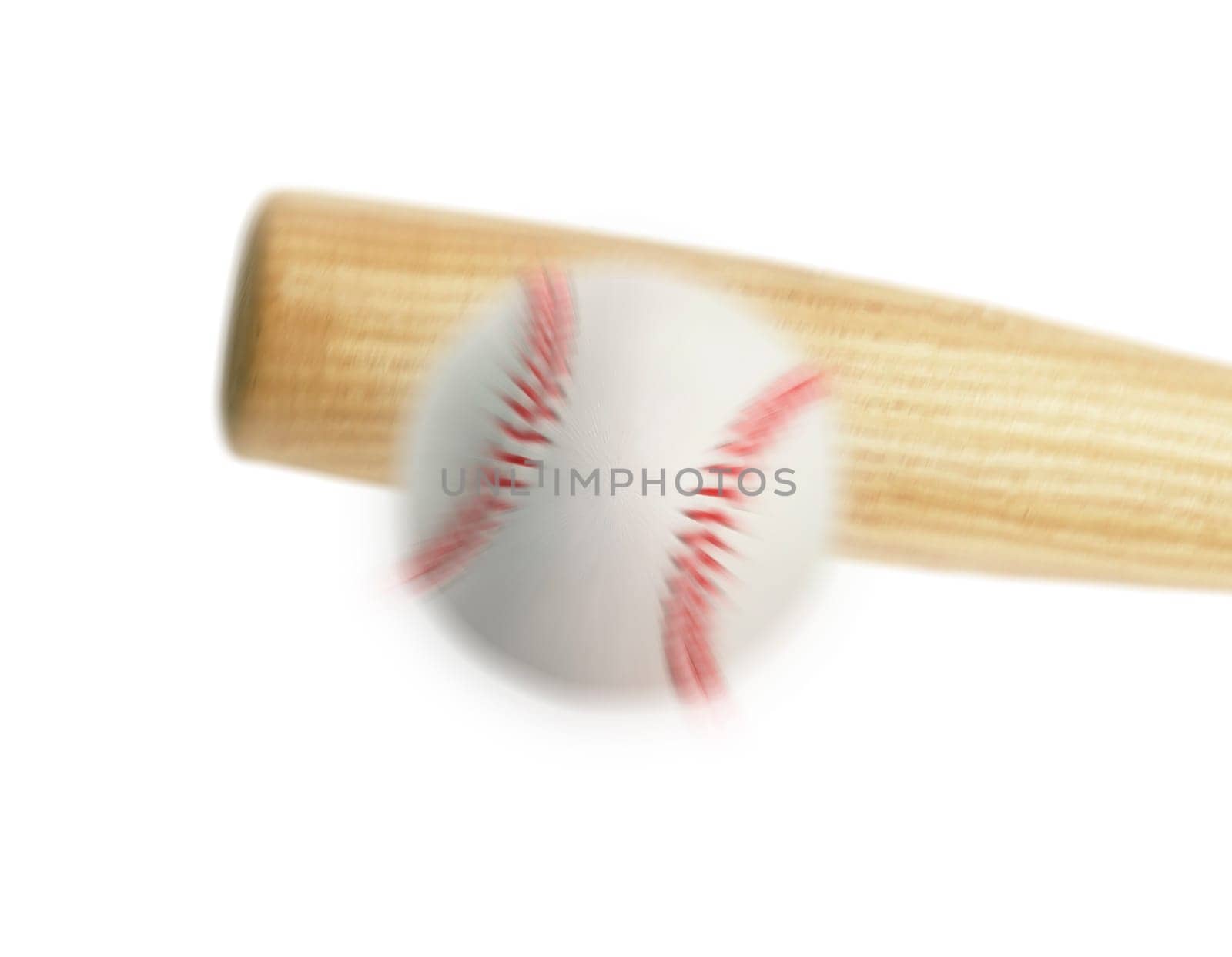 baseball hit with the motion move