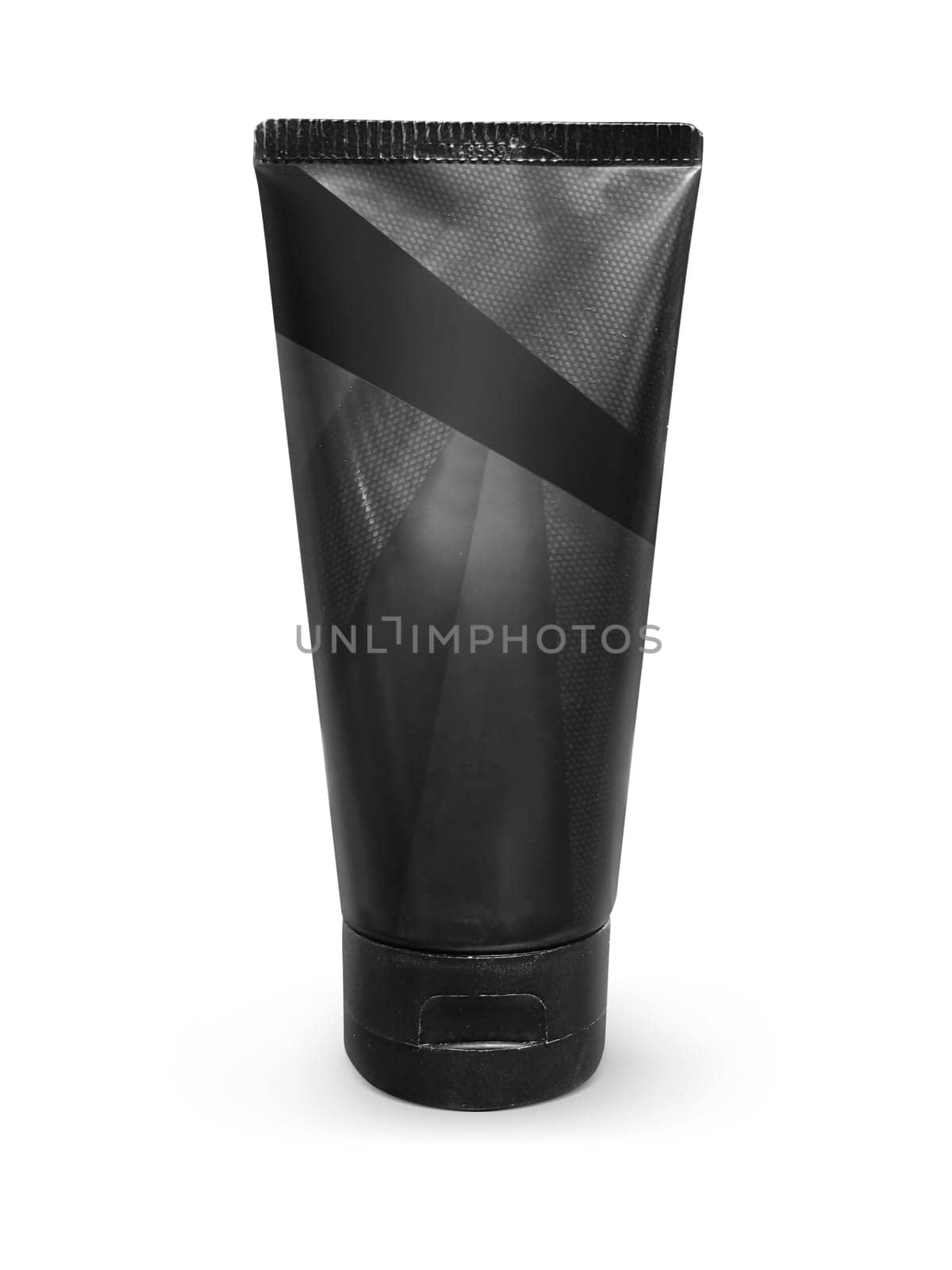 Black Tube blank product packaging design for Advertising skin care or health