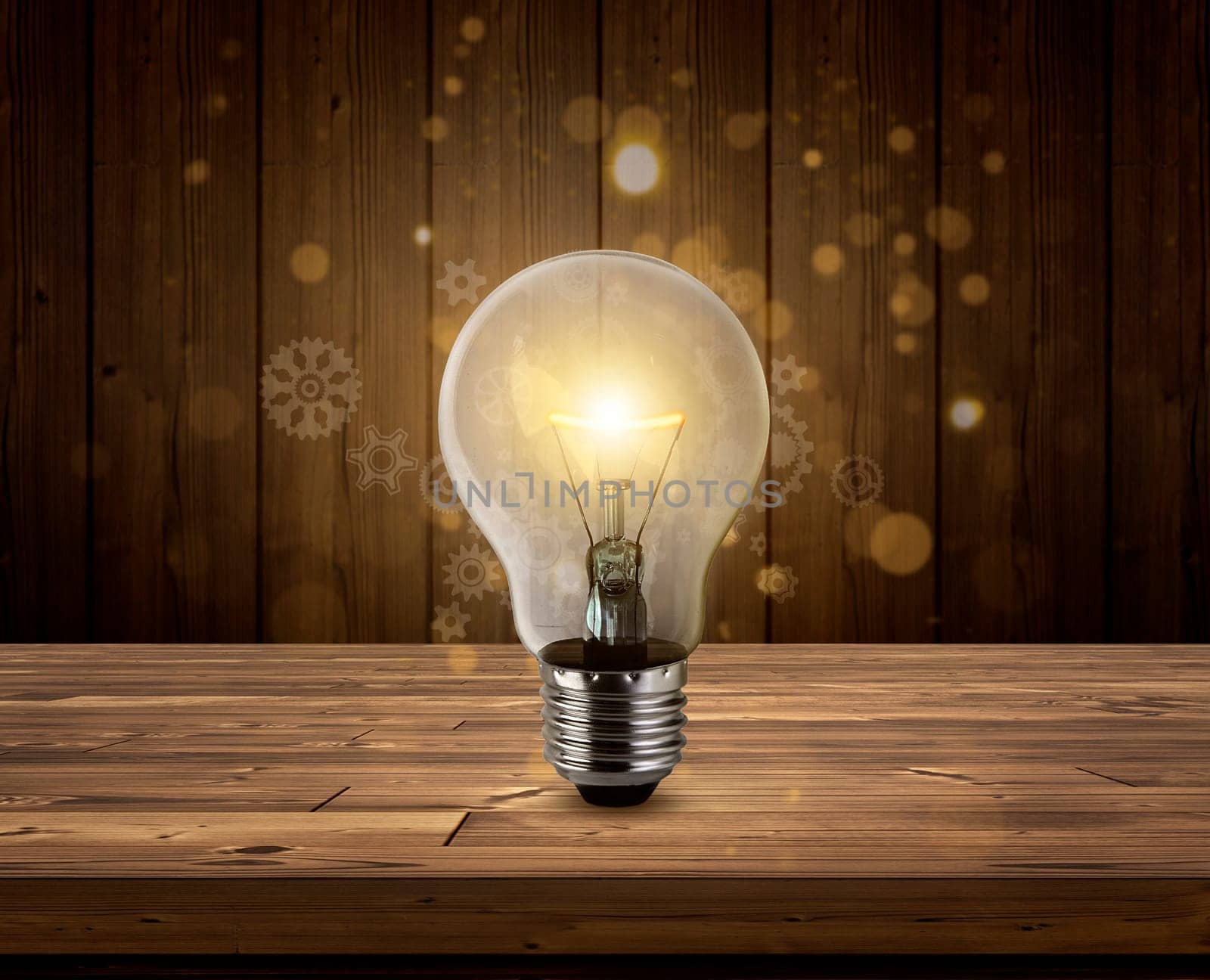 Light bulbs, new ideas with innovative technology and creativity creative idea with sparkling light bulbs