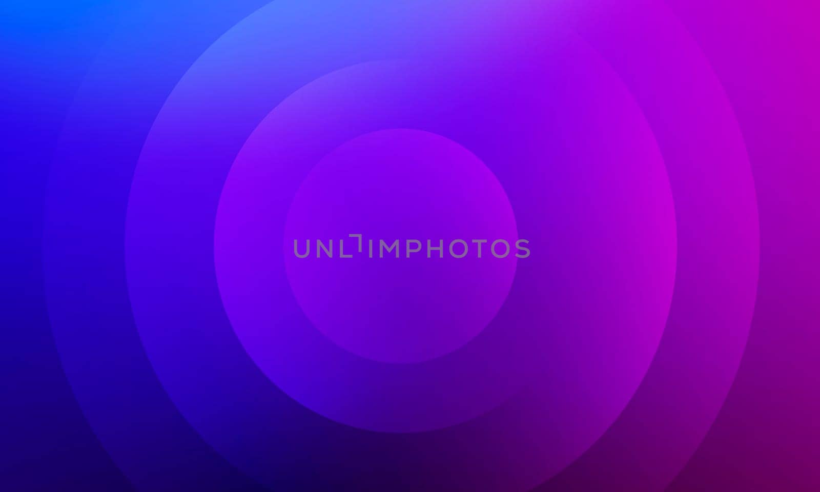 Abstract background with circles purple blue pink gradient