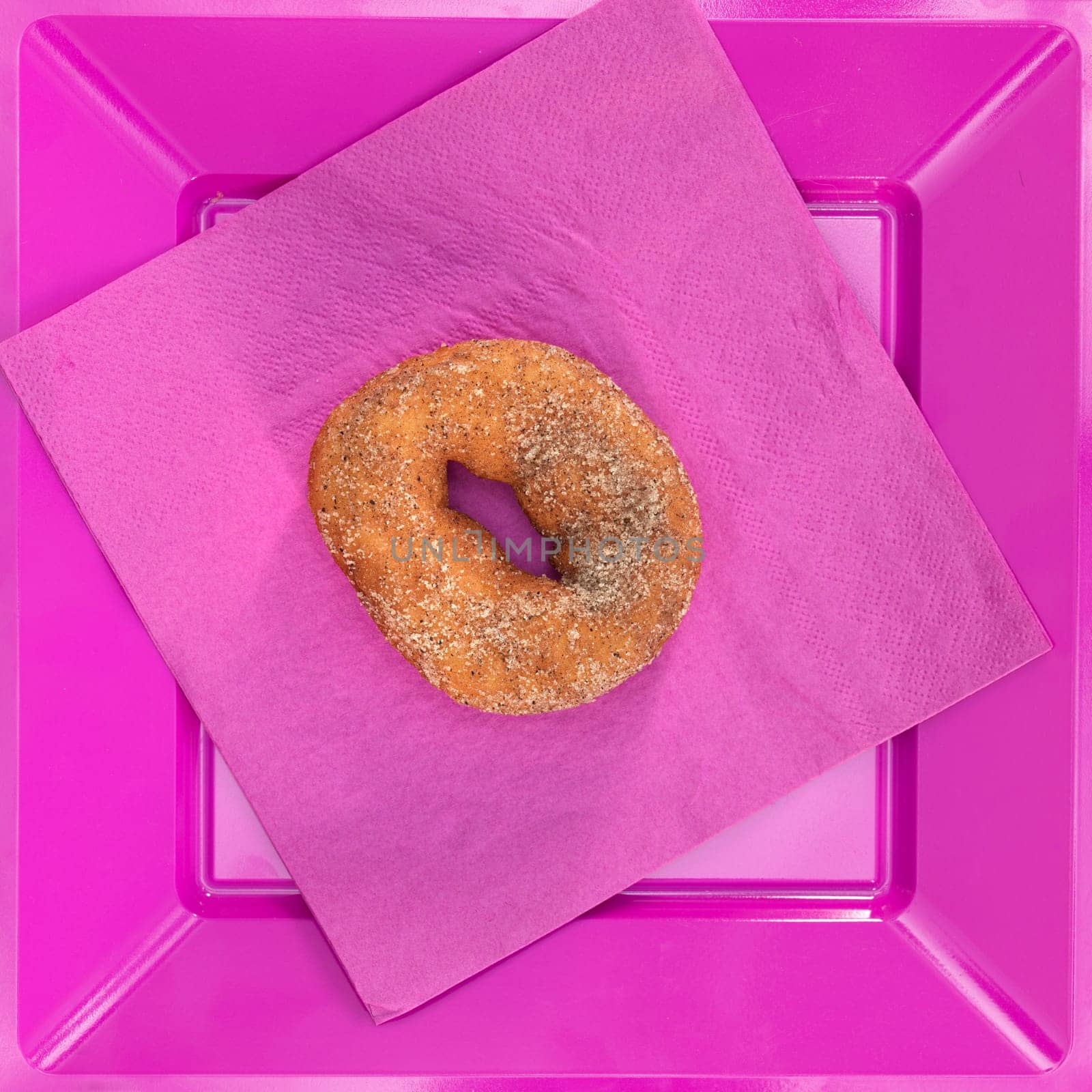 A conceptual lifestyle image of doughnuts