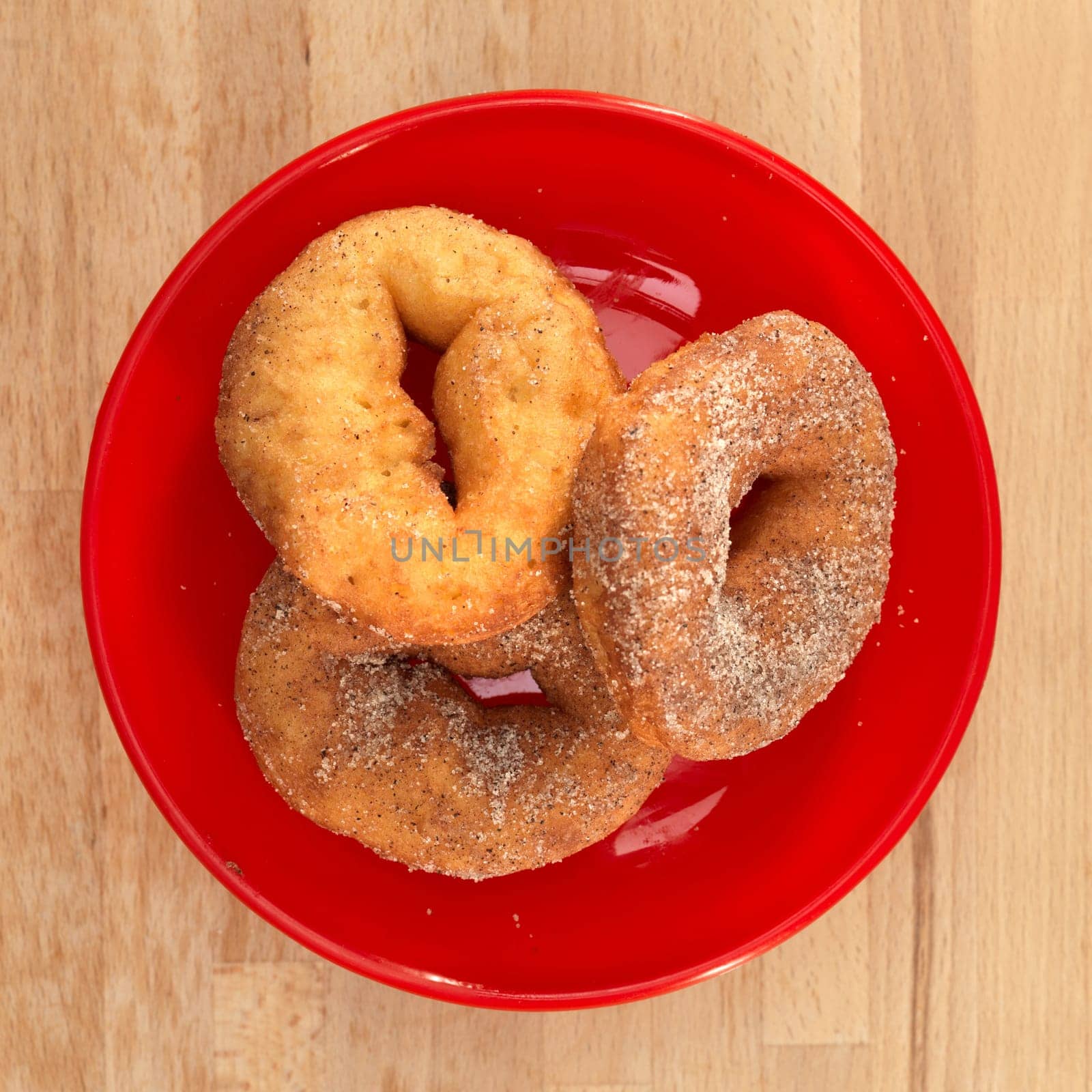 A conceptual lifestyle image of doughnuts