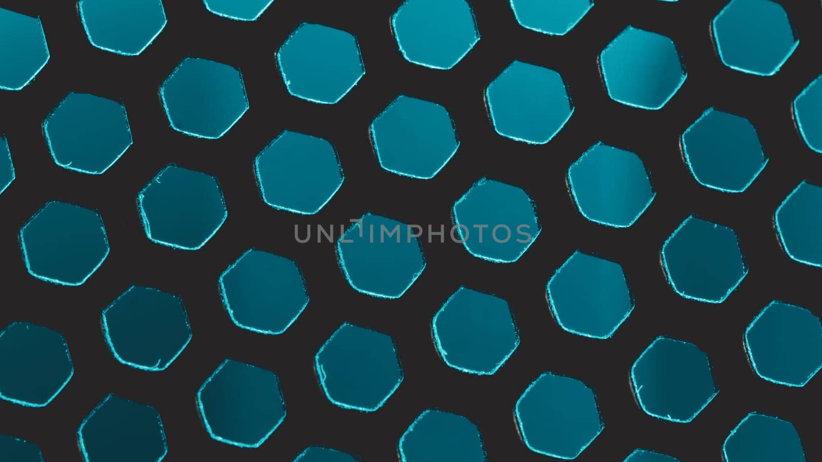 Grid with ventilation holes of computer air cooling system. abstract background