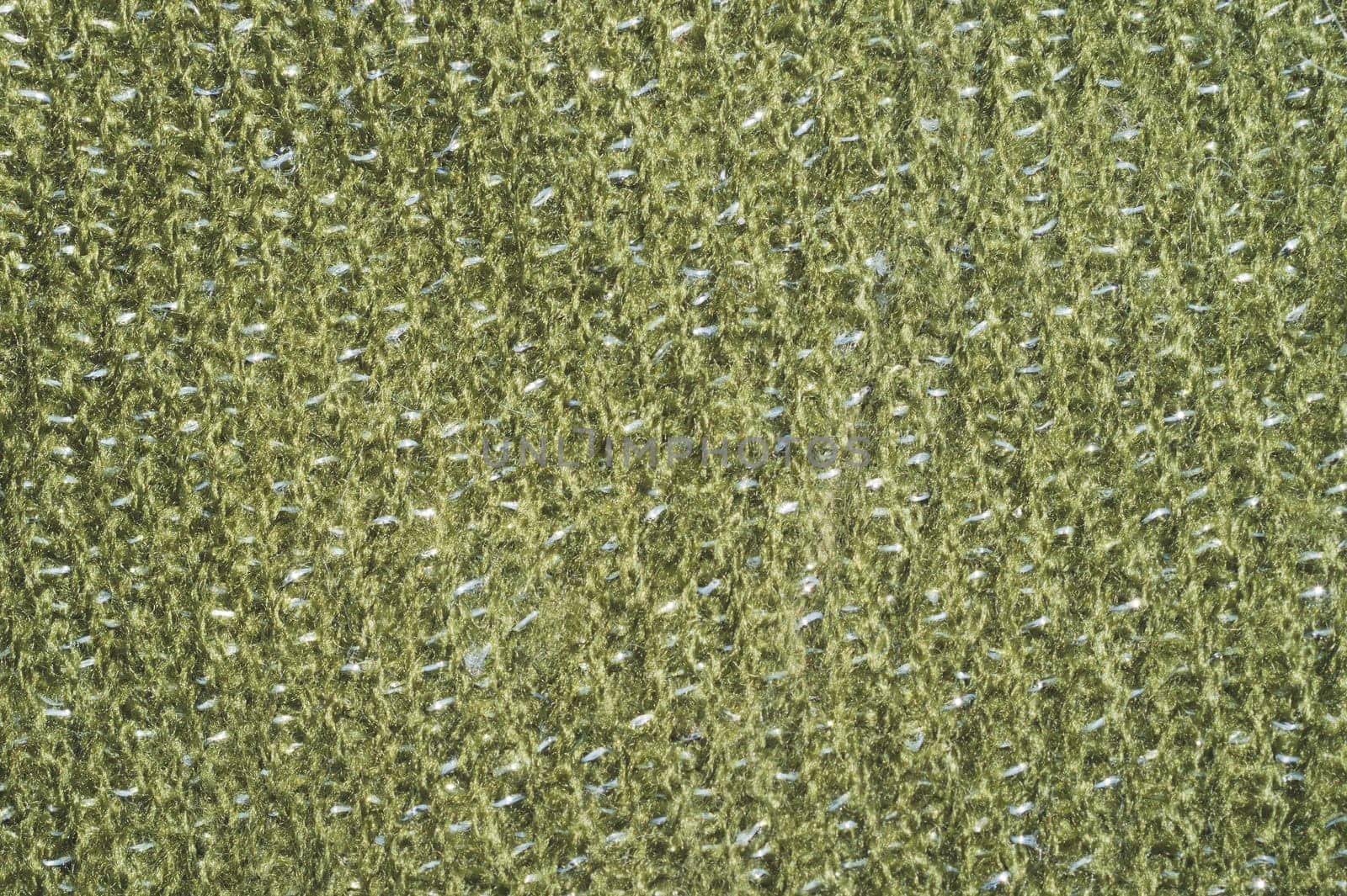 Green wool fabric texture. soft material background