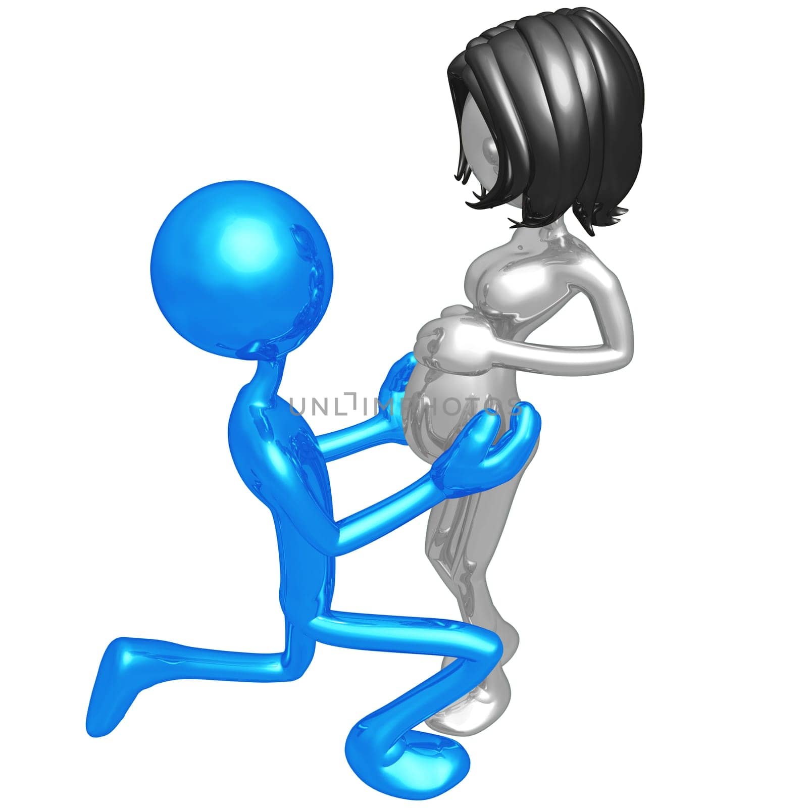 A Concept And Presentation Figure In 3D