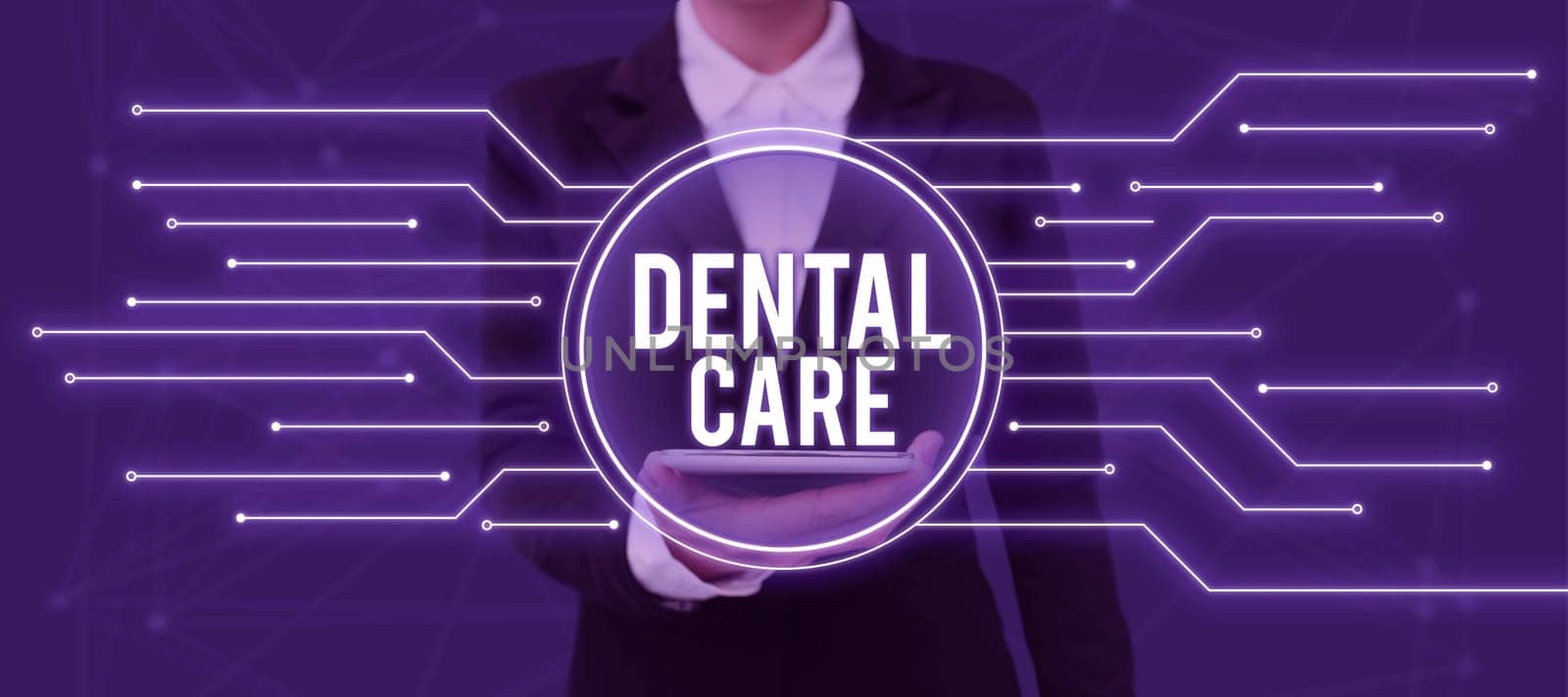 Writing displaying text Dental Care, Conceptual photo maintenance of healthy teeth or to keep it clean for future