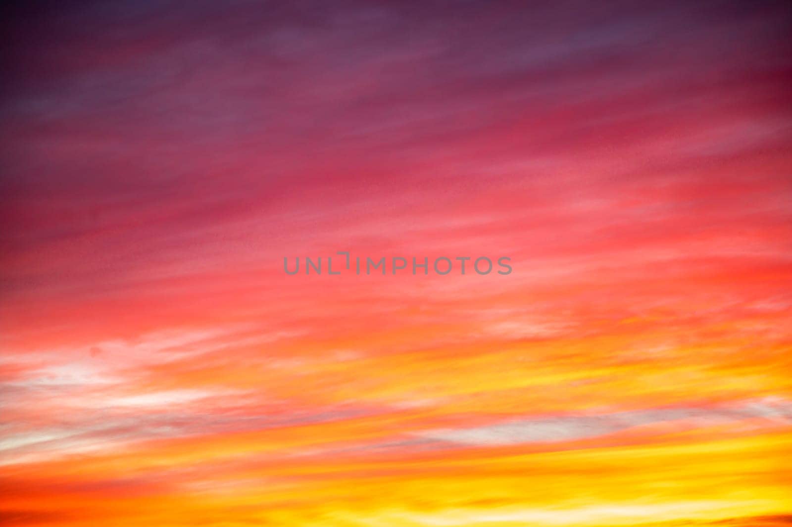 Beautifully Dramatic Sunrise or Sunset with Clouds.