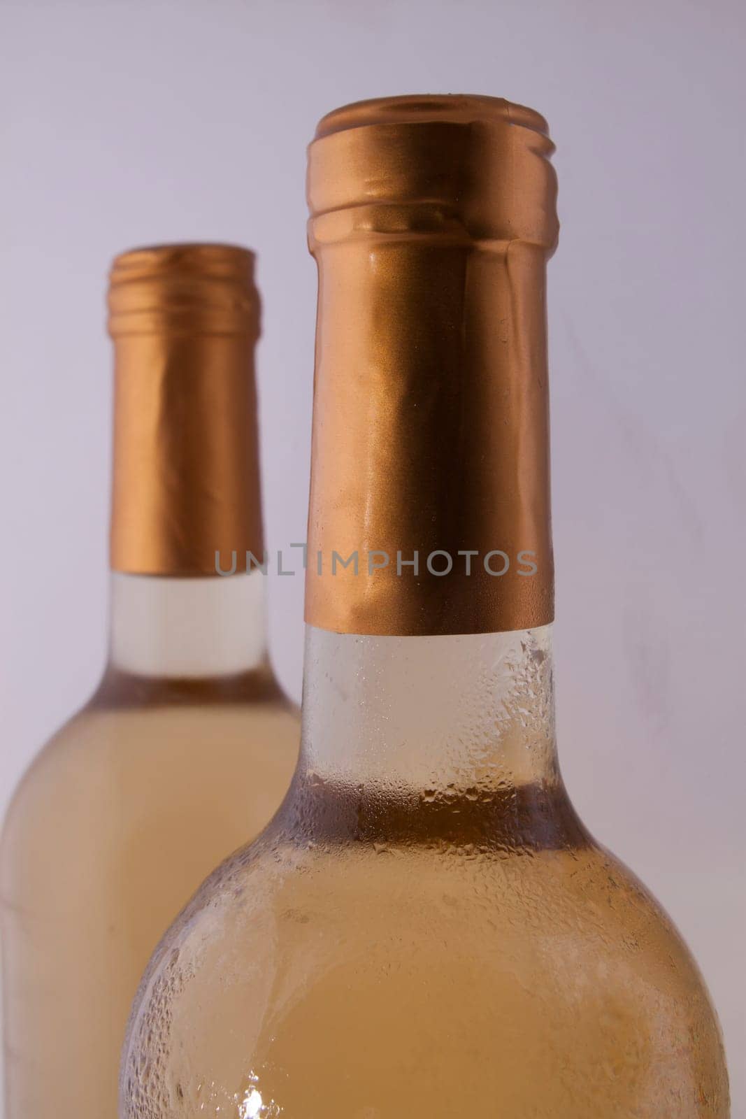 white wine bottles