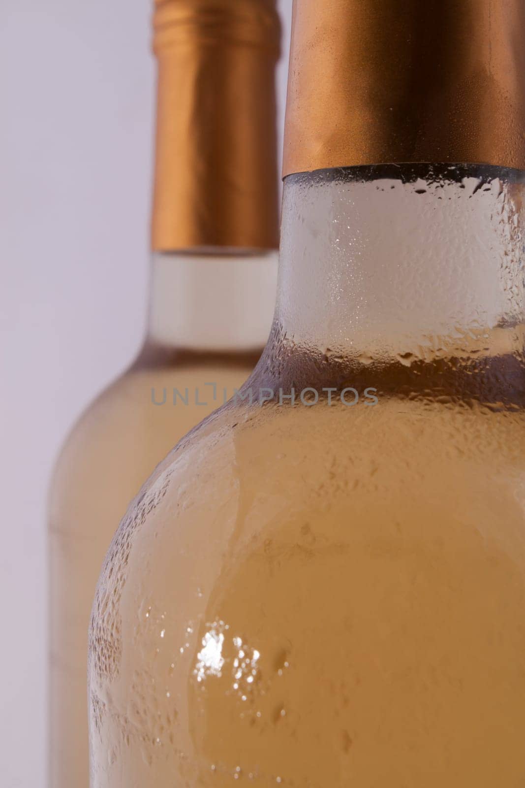 bottles of white wine