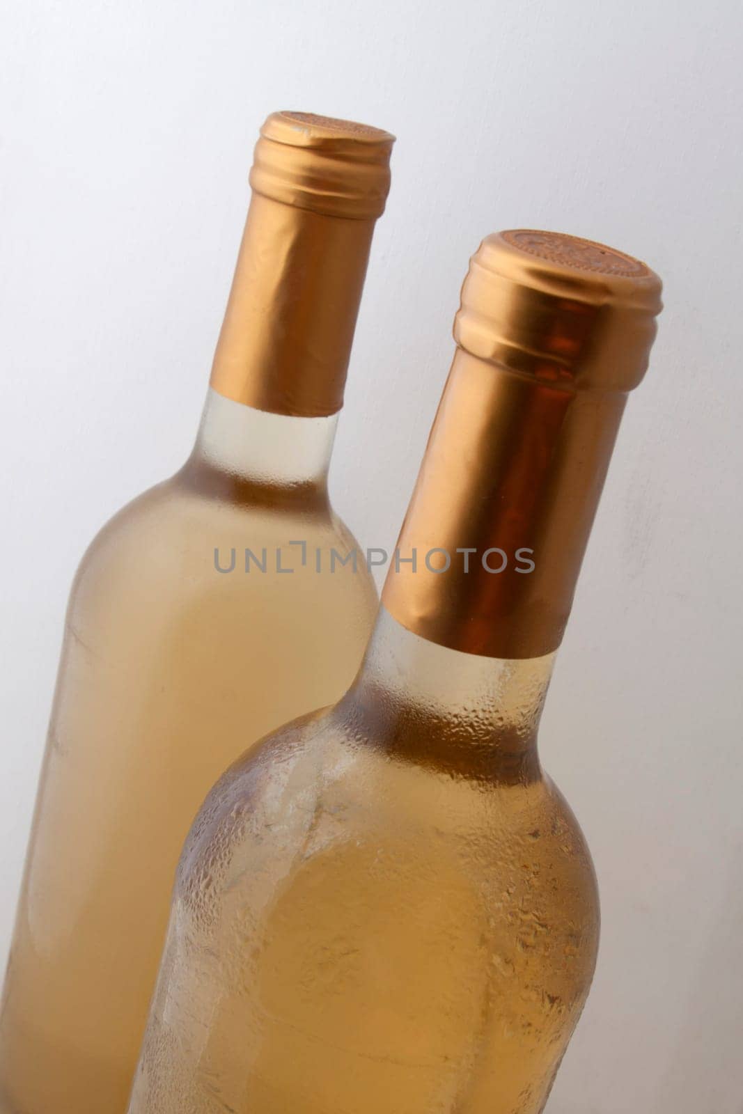 white wine bottles
