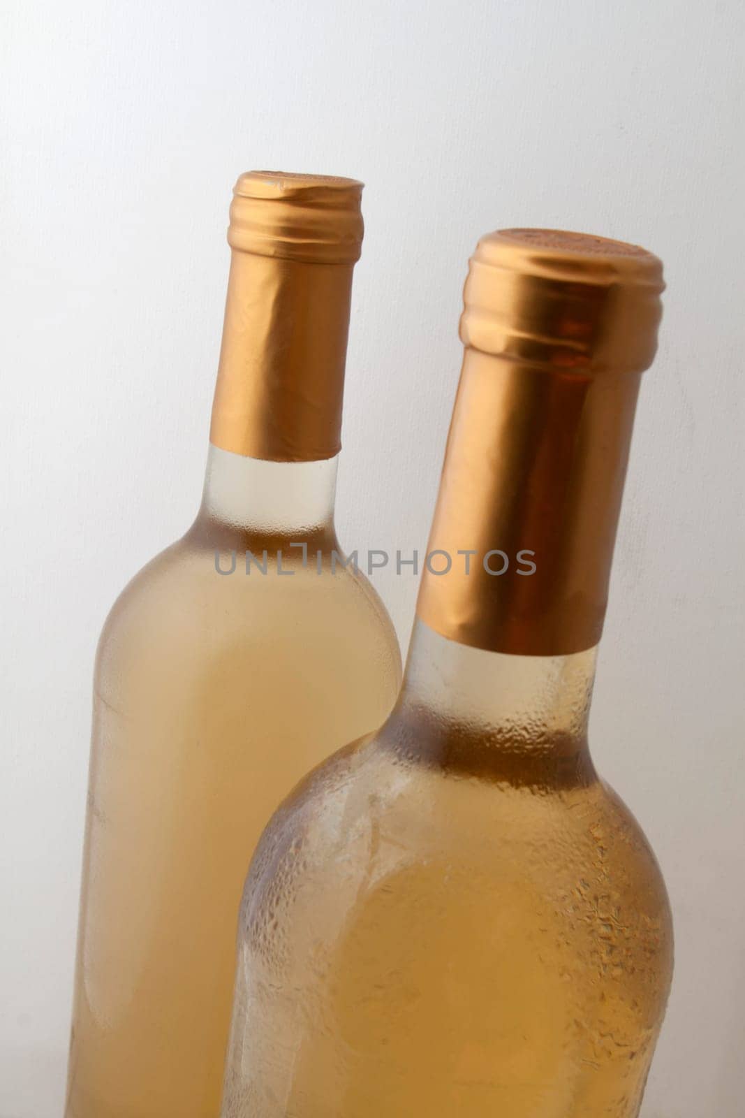 bottles of white wine