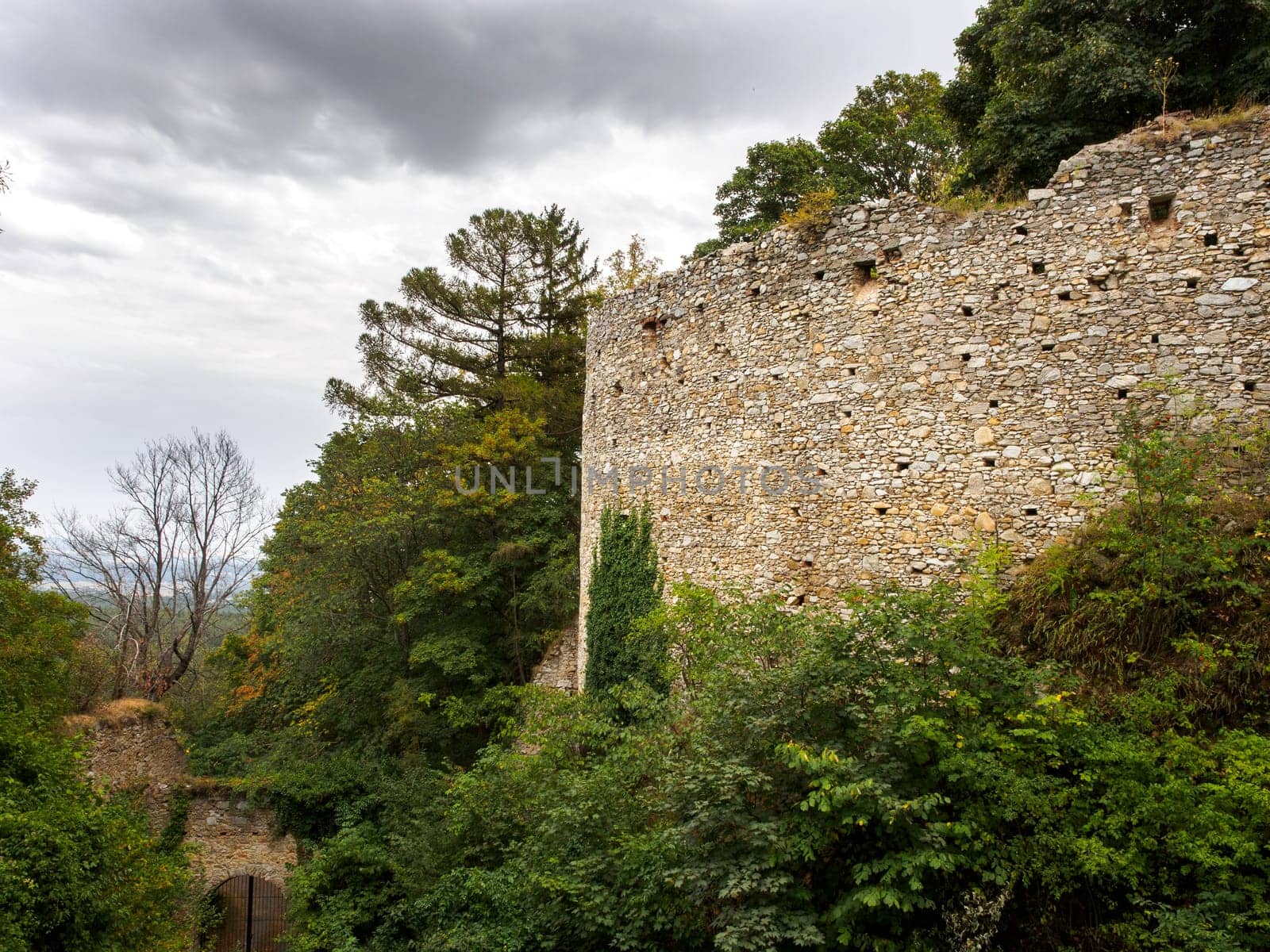 Ruins of castle Landsee in Burgenland Austria