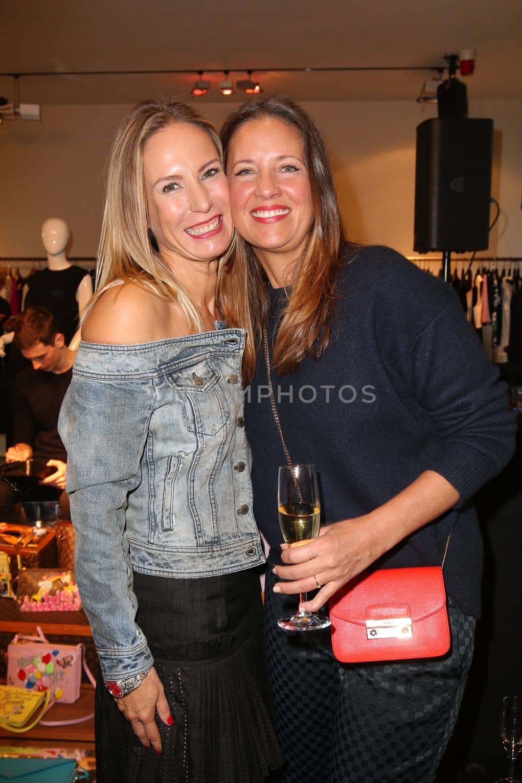 Kathrin Bruss (Petra Teufel),Dana Schweiger,Gala VIP Fashion Night at Petra Teufel in the Hohen Bleichen,Hamburg,20.05.2015