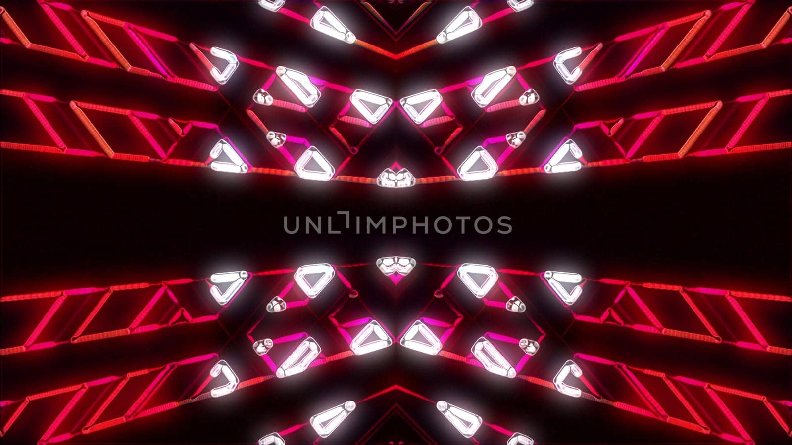 Glowing lines. Computer generated 3d render