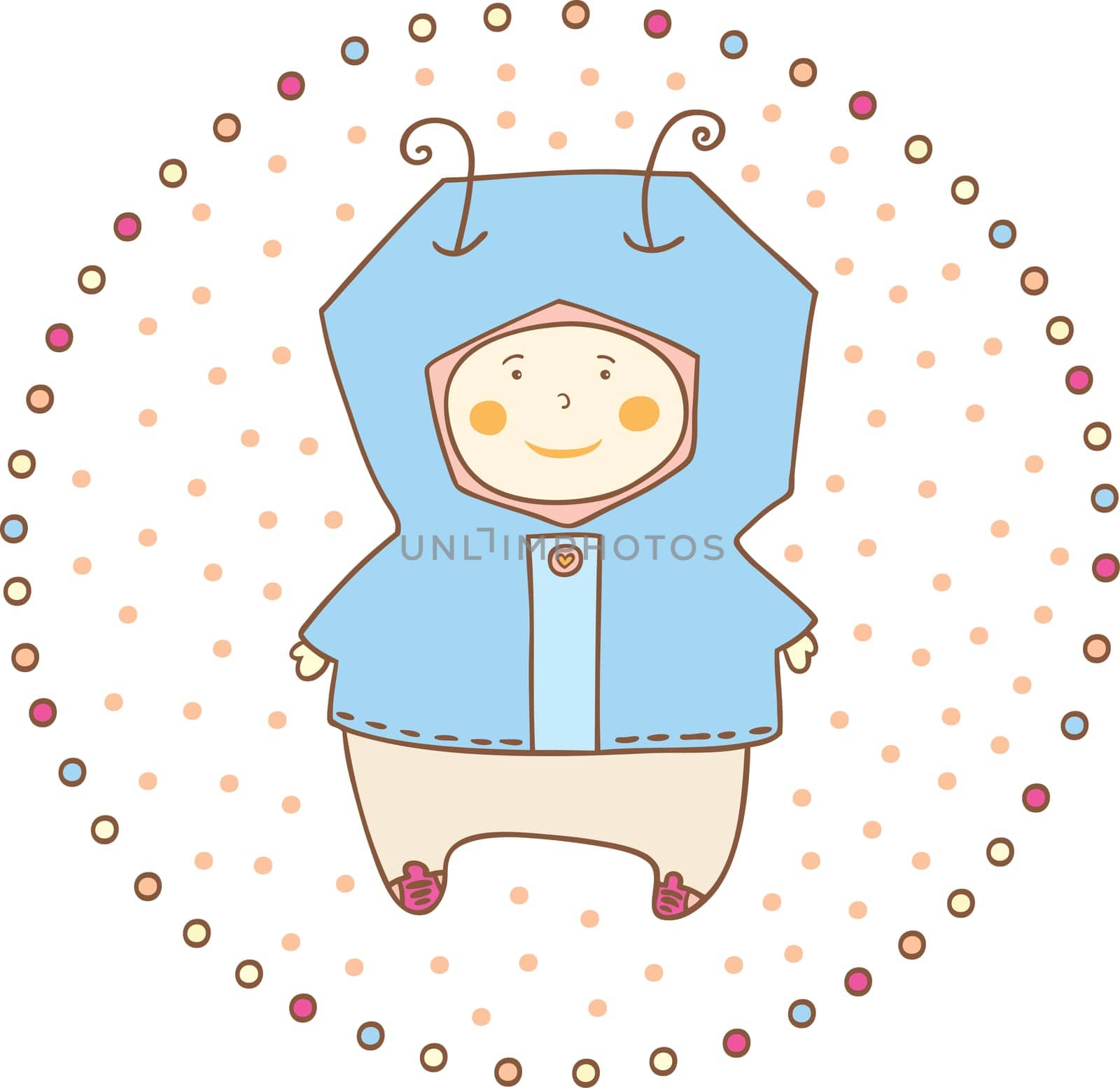 vector illustration. baby