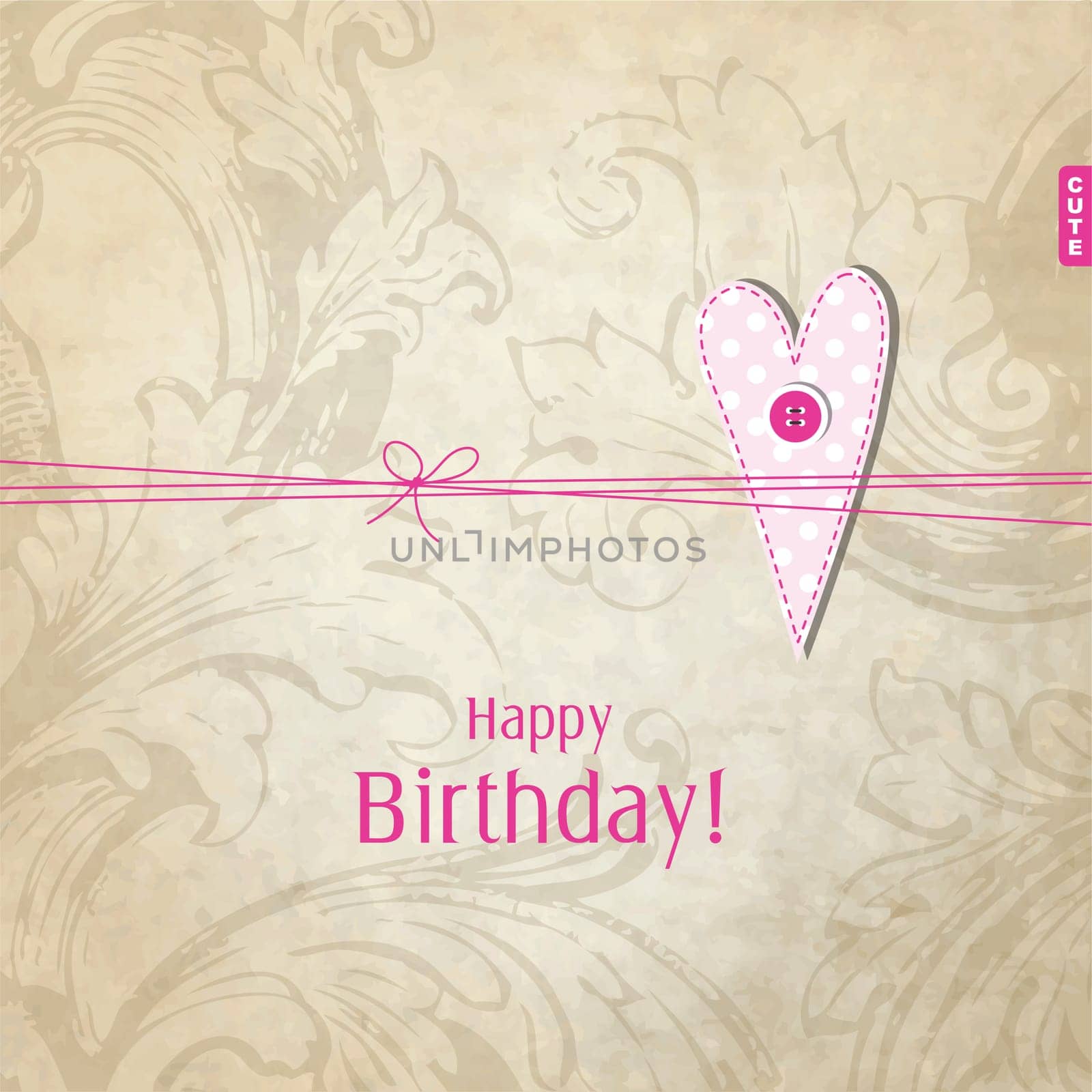 Greeting card with copy space