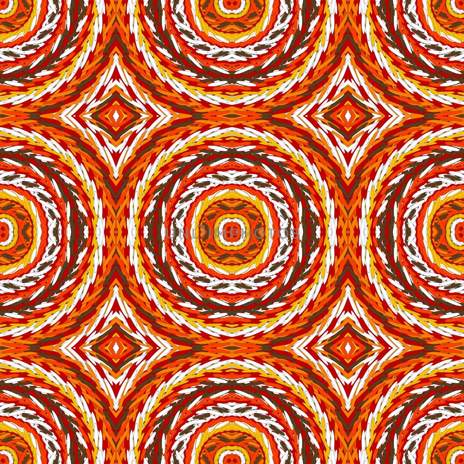 African geometrical seamless pattern design