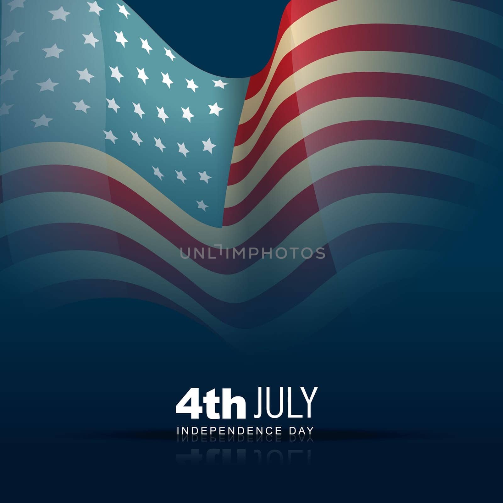 4th of july american independence day design