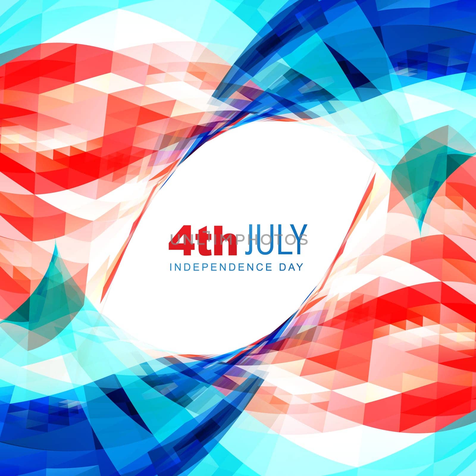 vector 4th of july american independence day background