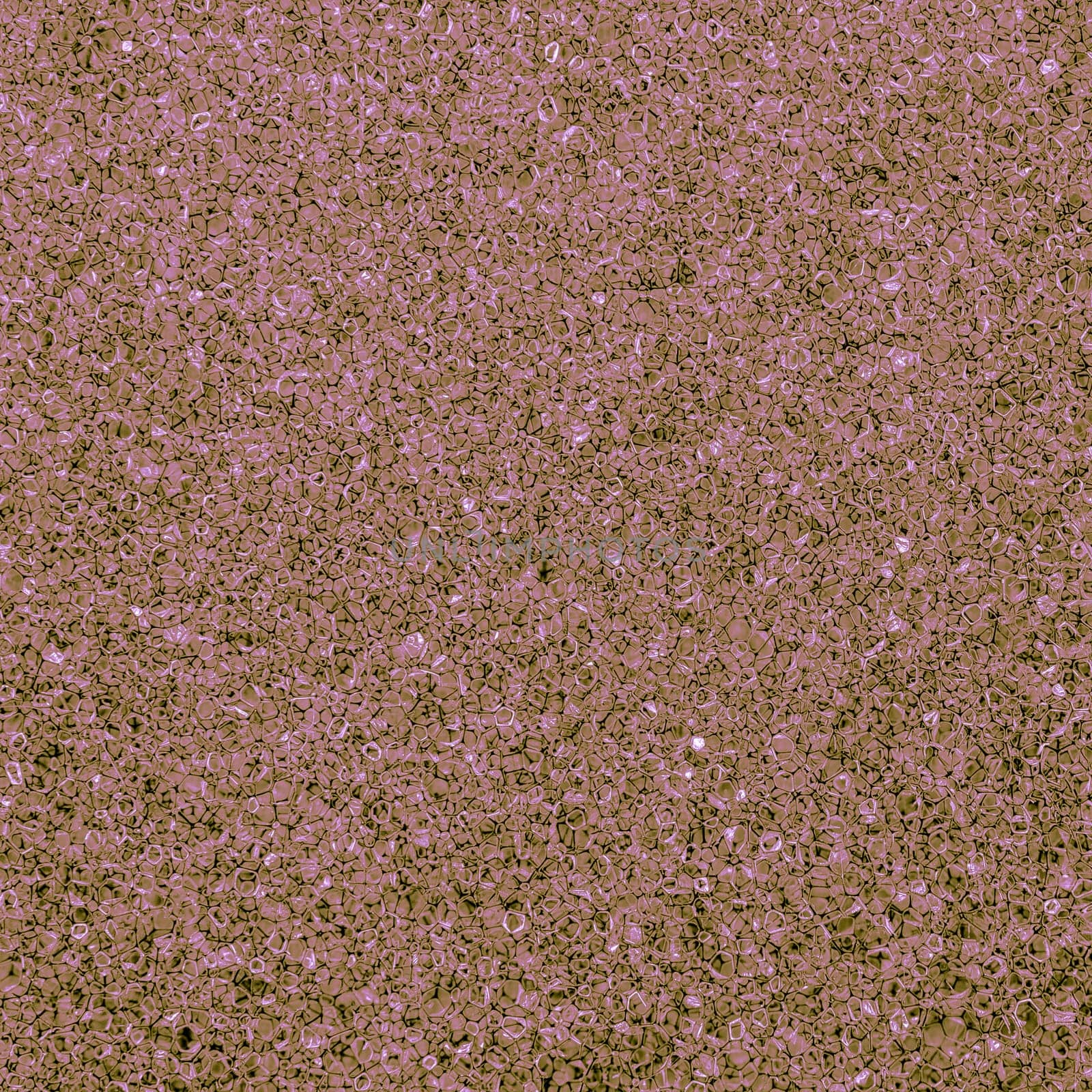 Texture from a foam taken in macro and color processed
