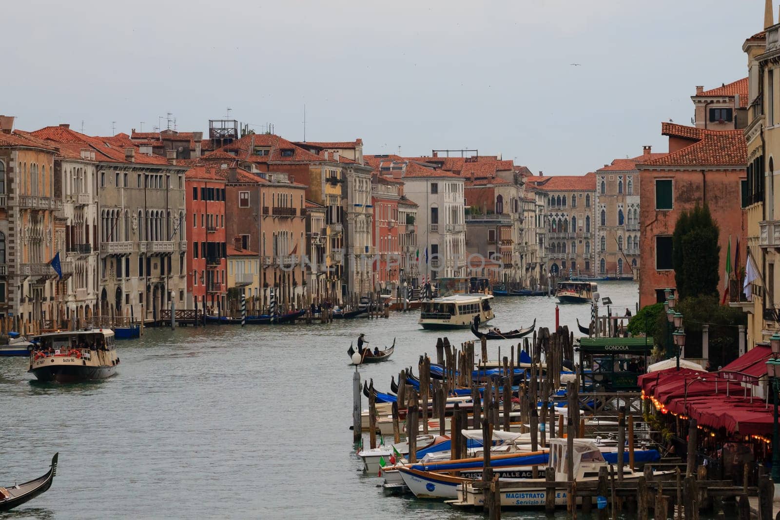 A view of Canal Grande, Venice, Italy