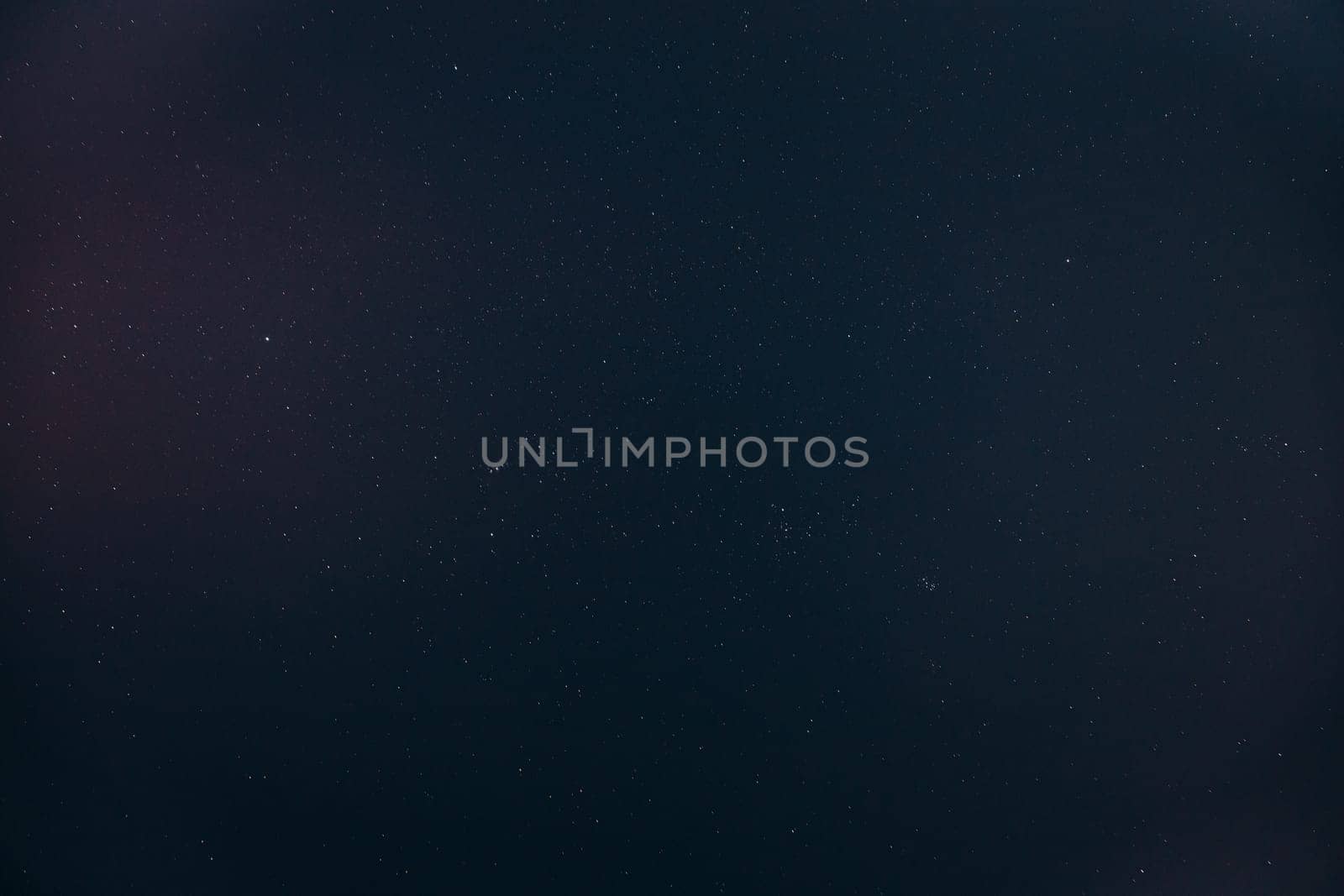 Real Night Sky Stars. Natural Starry Sky Dark Blue Background Backdrop.
