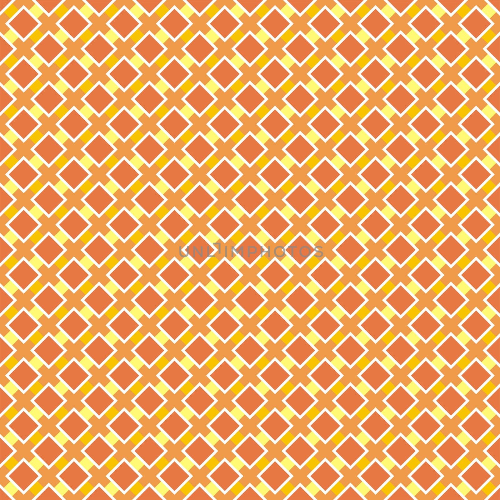 Sunny orange vector background for website, wallpaper, desktop, invitations, wedding or birthday card and scrapbook. Seamless retro summer or autumn pattern.